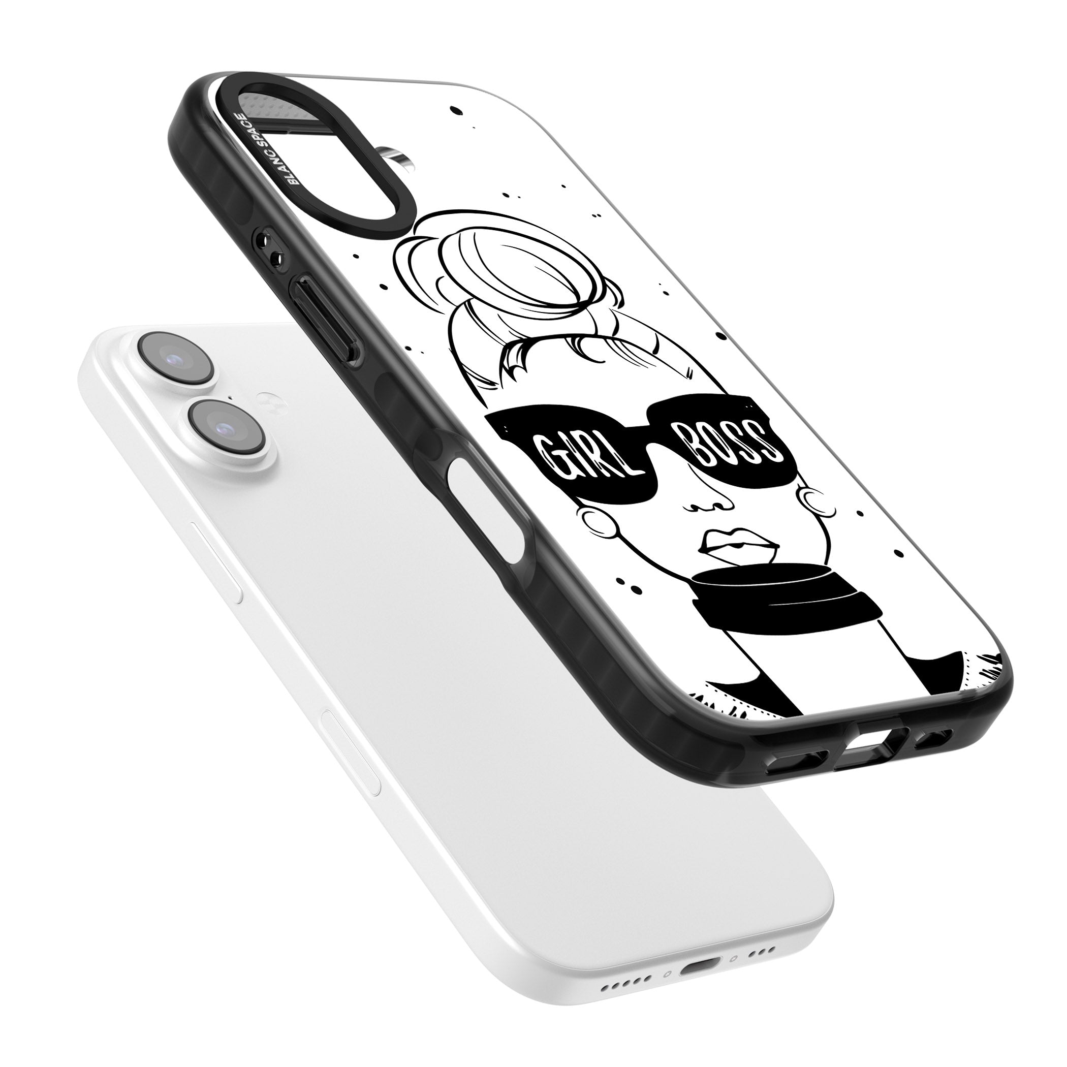 Girl Boss iPhone 17 Impact Pro Black Phone Case Colours