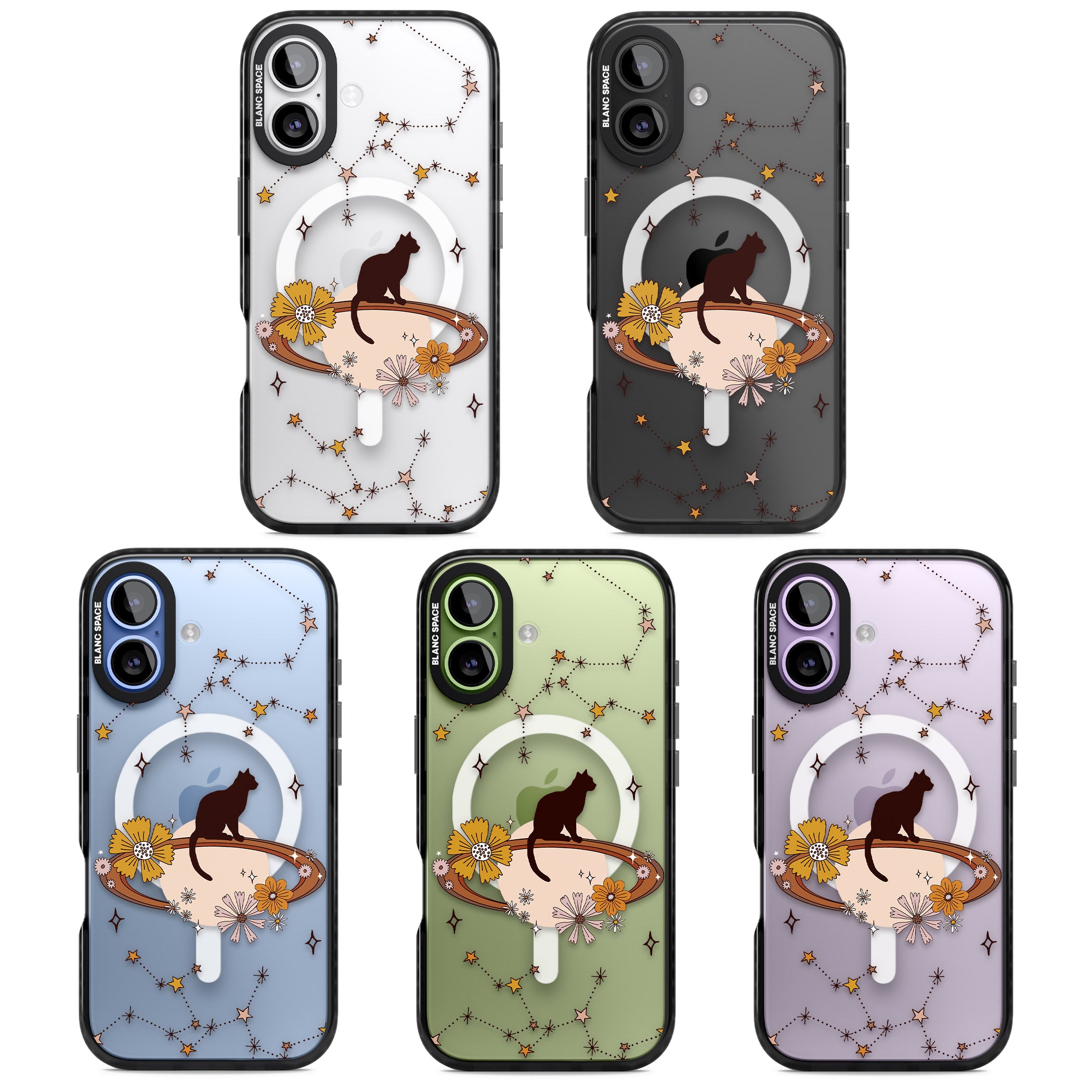 Feline Phenomenon iPhone 17 Impact Pro Black Phone Case APT Impact Protection