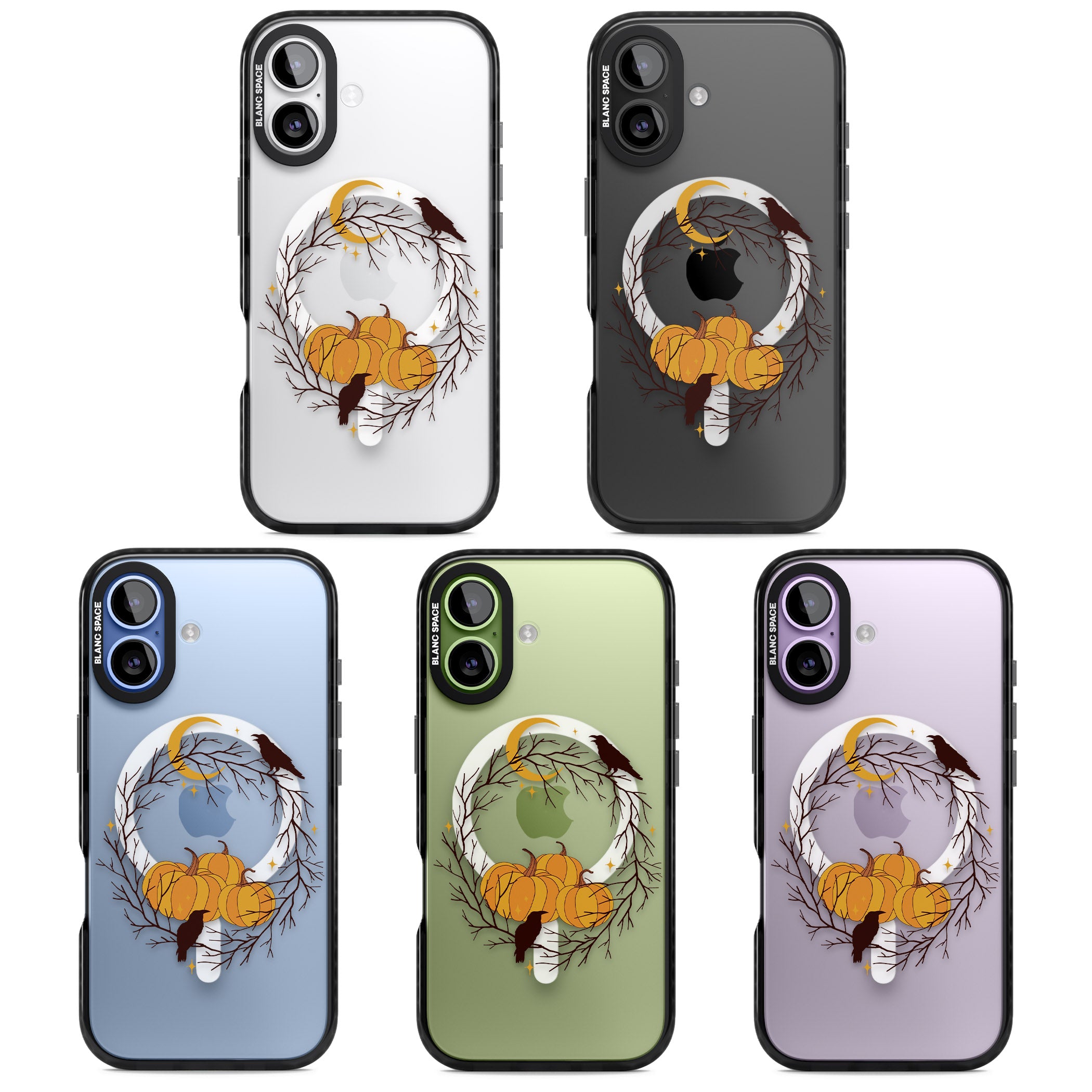 Pumpkin Patch iPhone 17 Impact Pro Black Phone Case APT Impact Protection