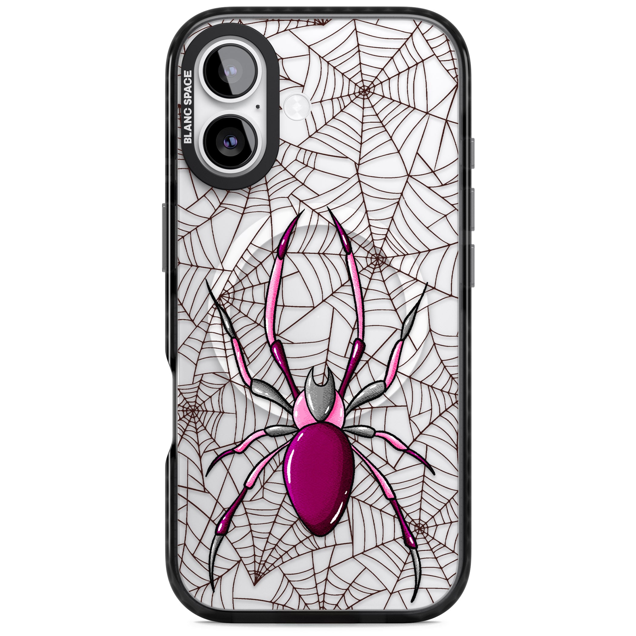 Arachnophobia iPhone 17 Impact Pro Black Phone Case