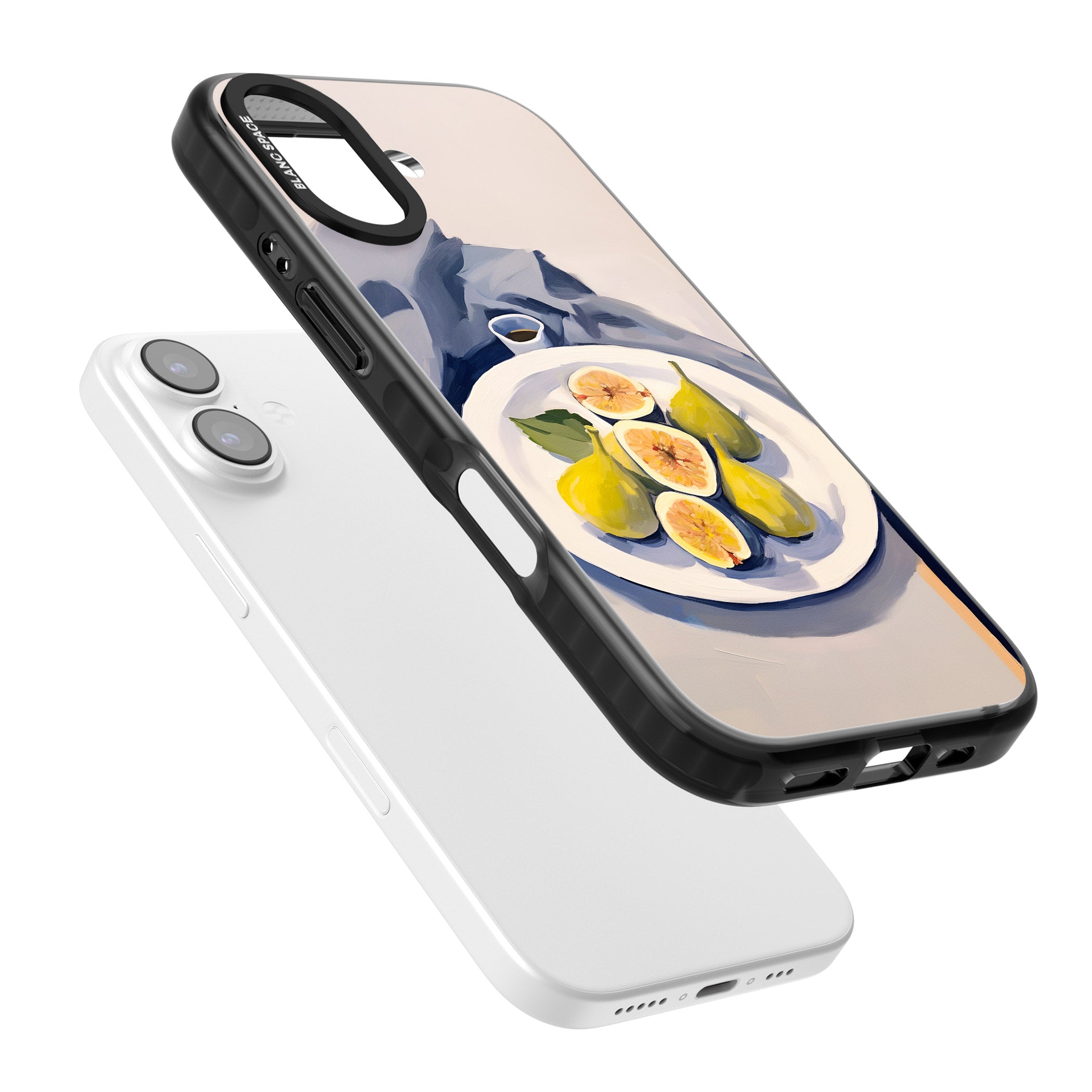 Plate of Pears iPhone 17 Impact Pro Black Phone Case Colours