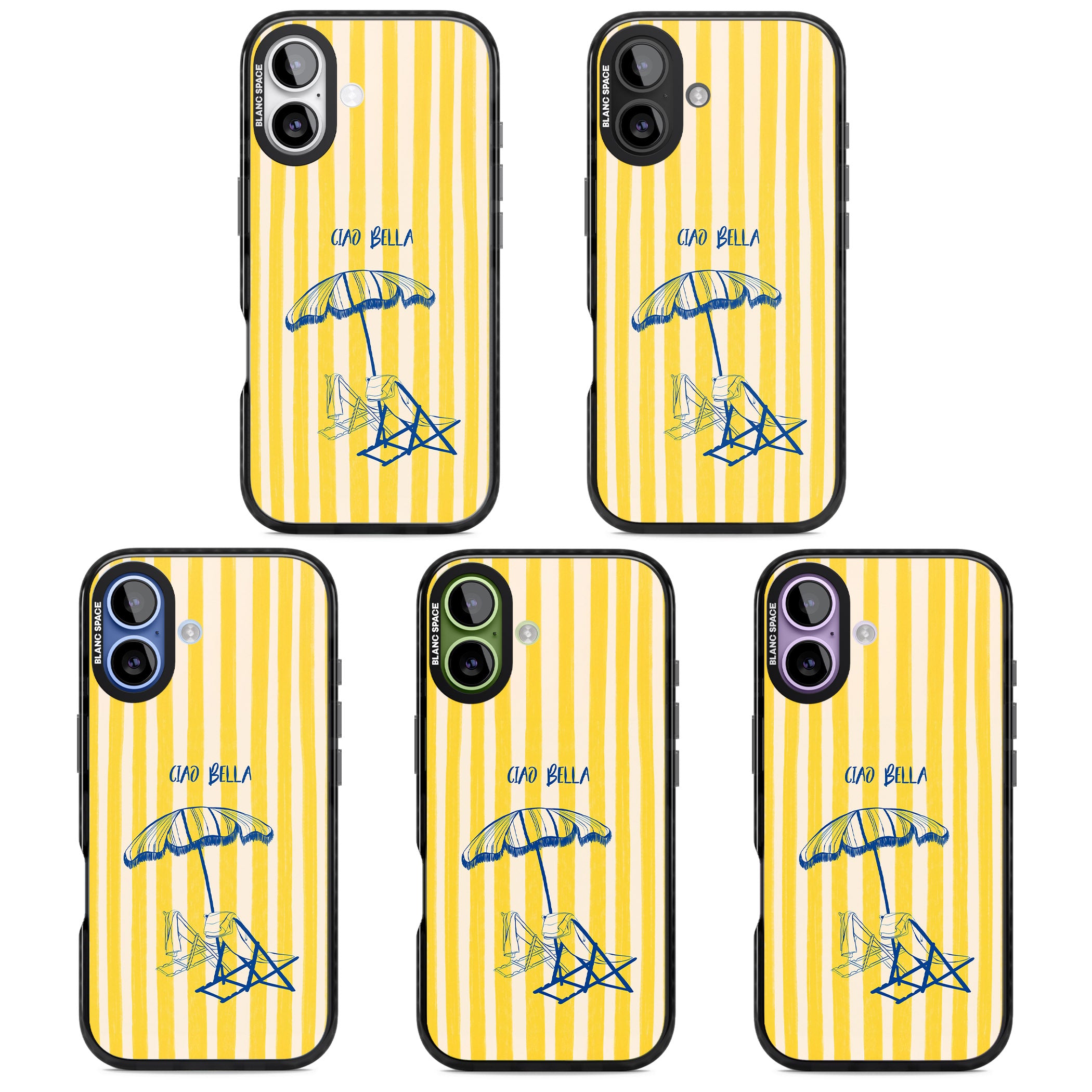 Ciao Bella iPhone 17 Impact Pro Black Phone Case APT Impact Protection