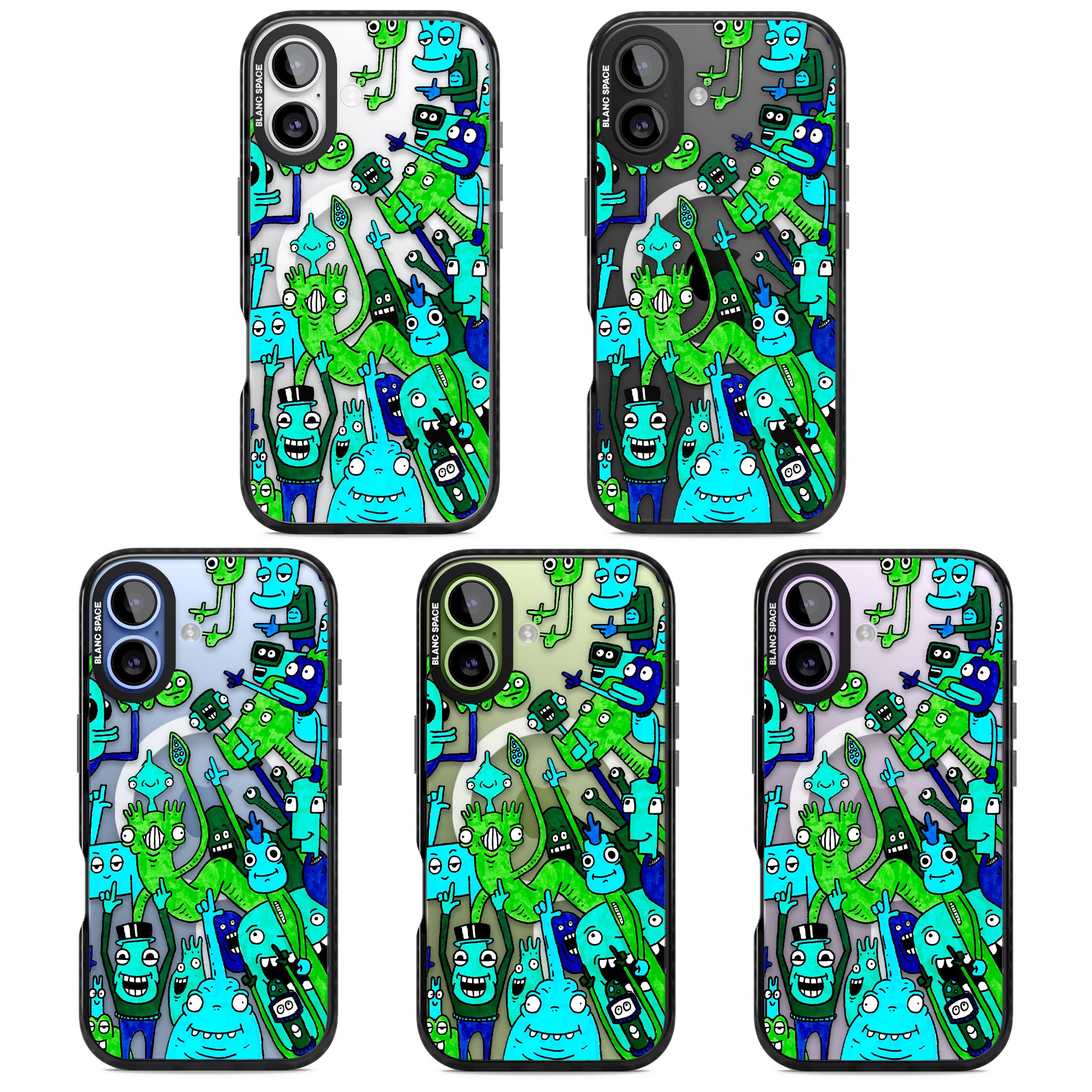 Don'T Point iPhone 17 Impact Pro Black Phone Case APT Impact Protection