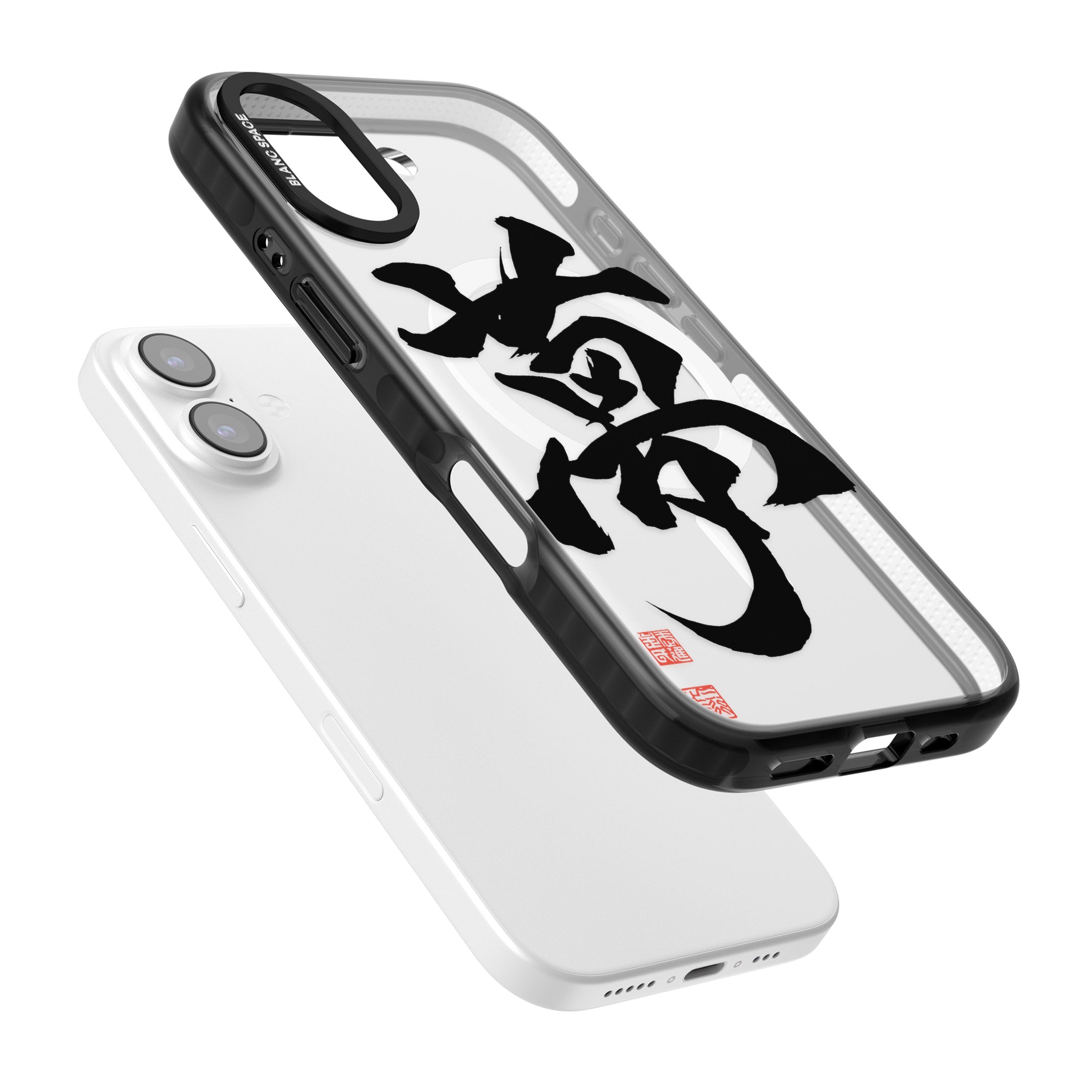 Japanese Kanji Dream iPhone 17 Impact Pro Black Phone Case Colours