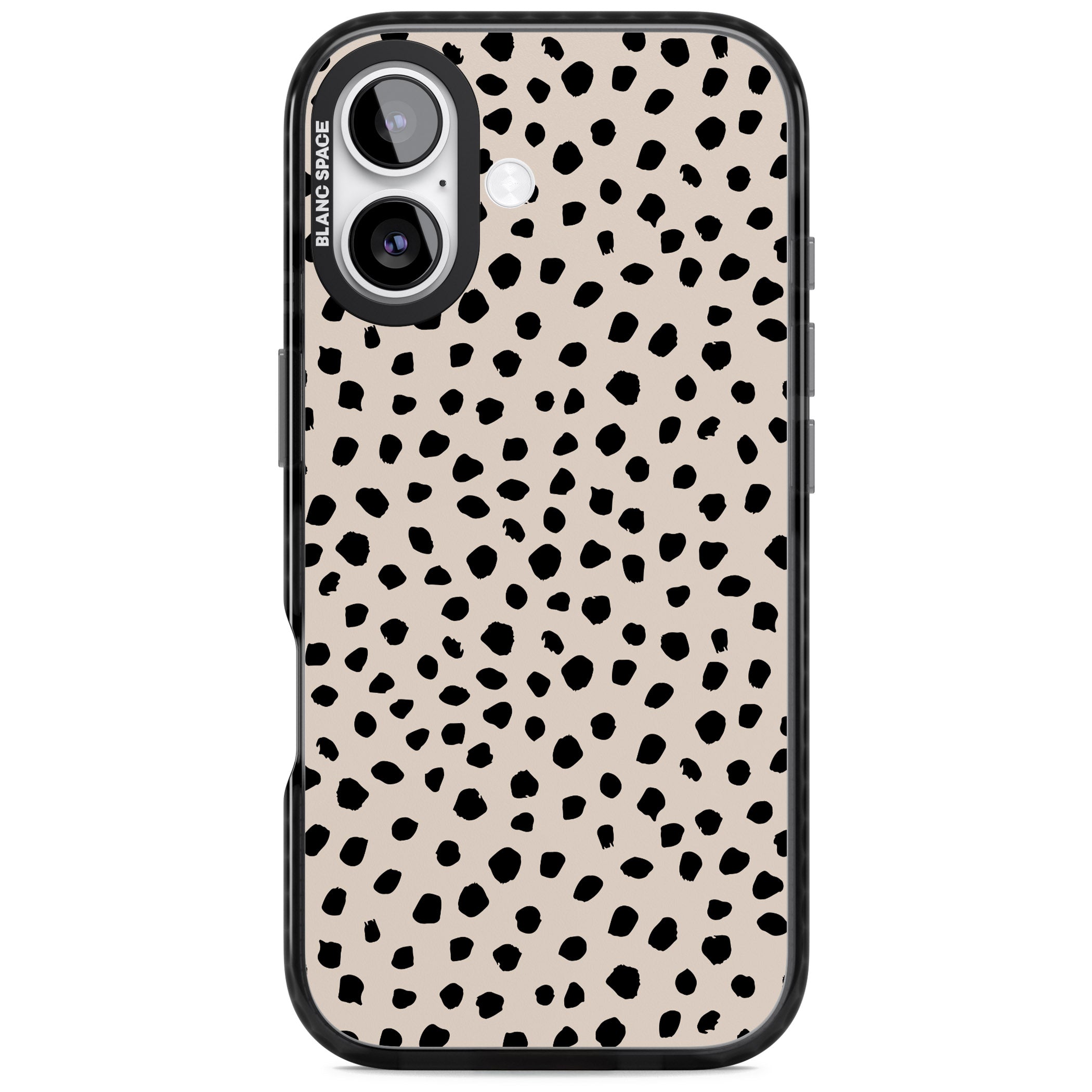 Almond Latte iPhone 17 Impact Pro Black Phone Case