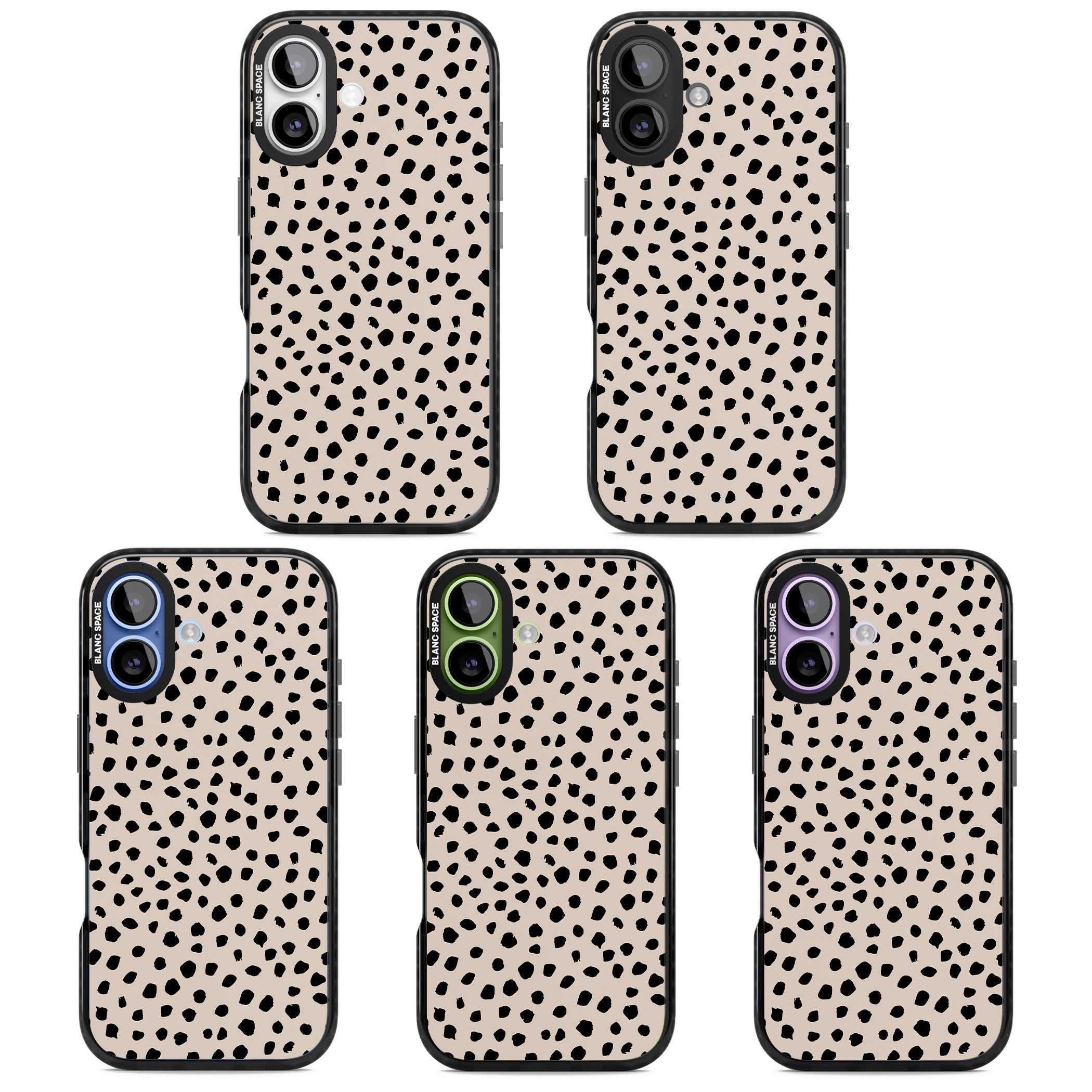 Almond Latte iPhone 17 Impact Pro Black Phone Case APT Impact Protection