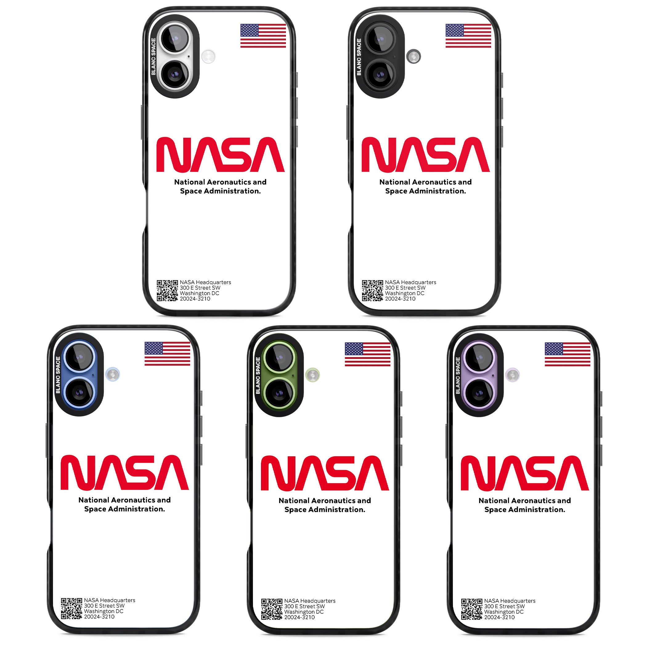 Nasa The Worm iPhone 17 Impact Pro Black Phone Case APT Impact Protection