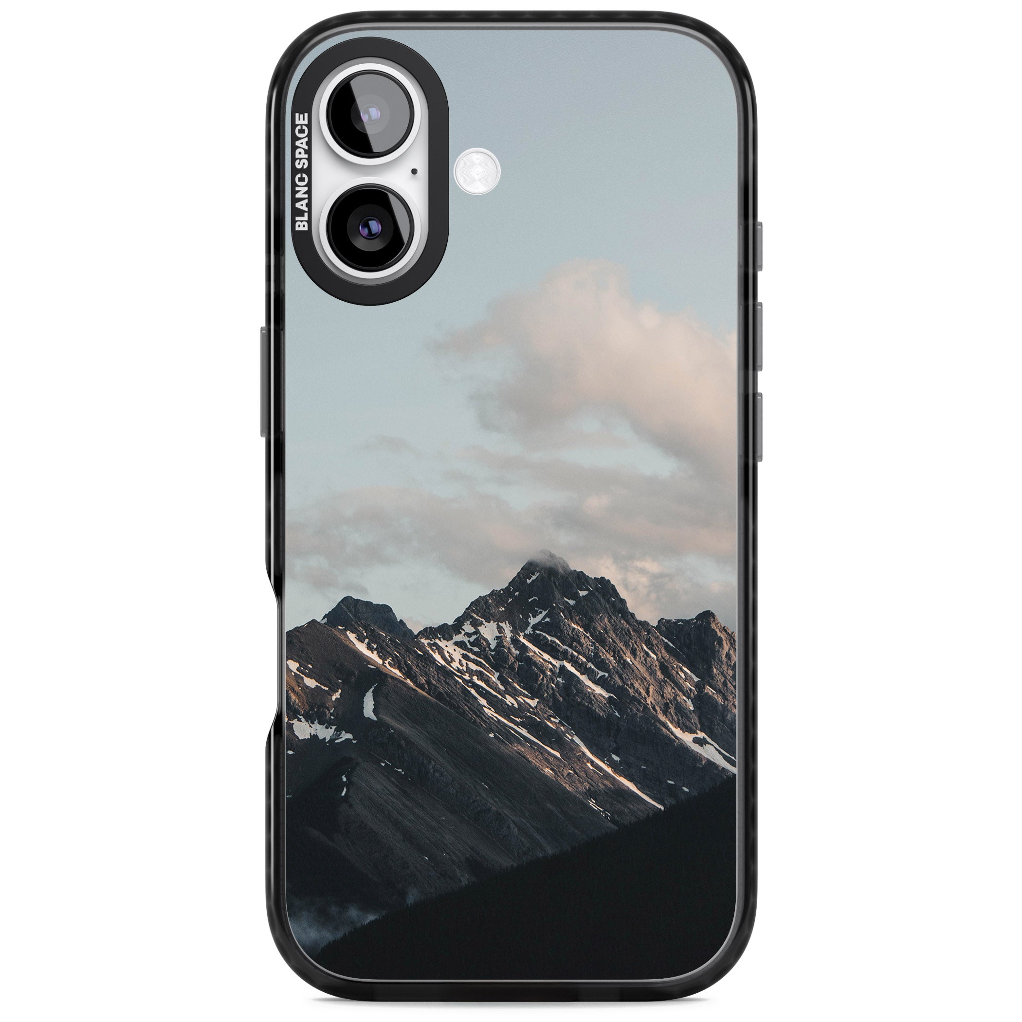 Twilight Mountain iPhone 17 Impact Pro Black Phone Case