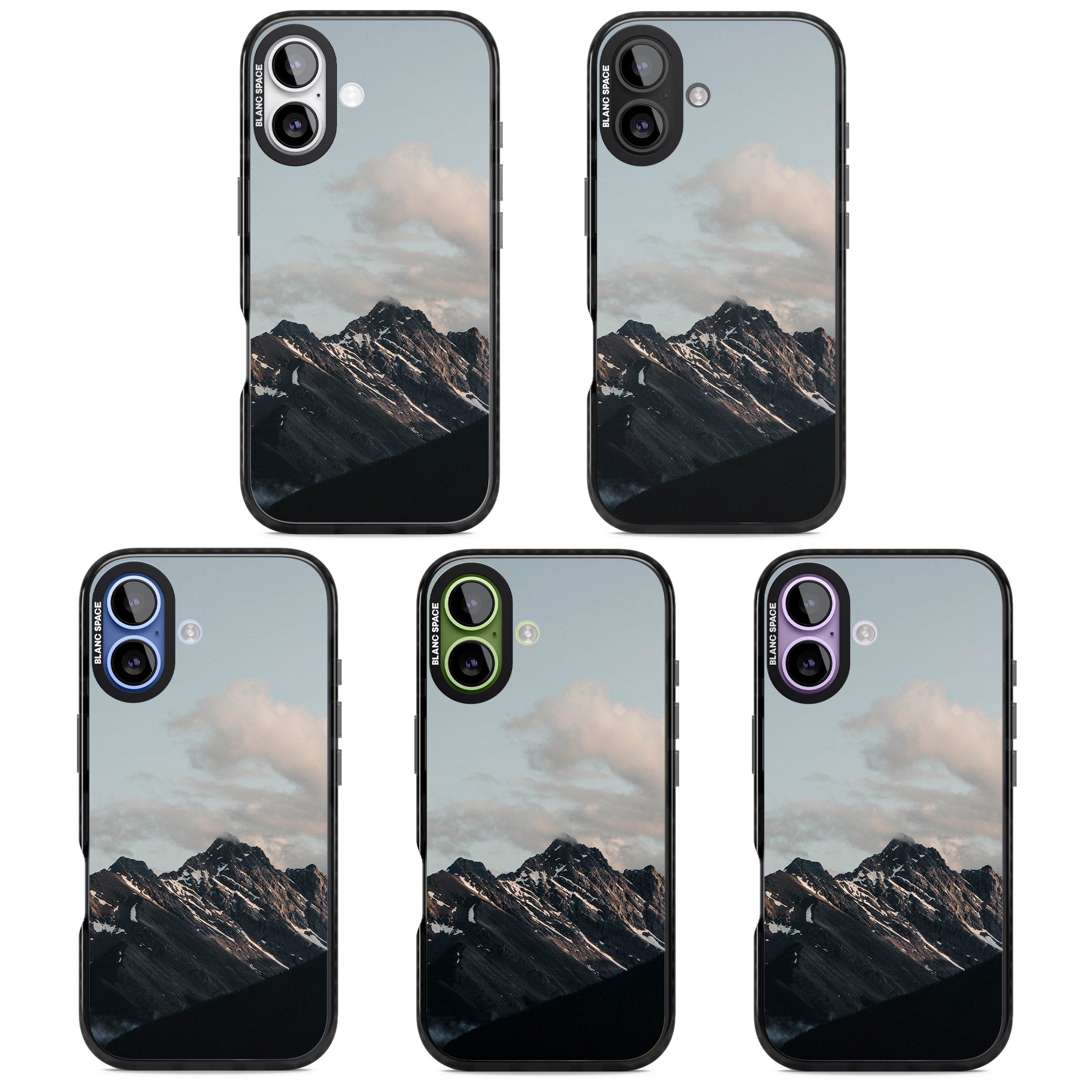 Twilight Mountain iPhone 17 Impact Pro Black Phone Case APT Impact Protection