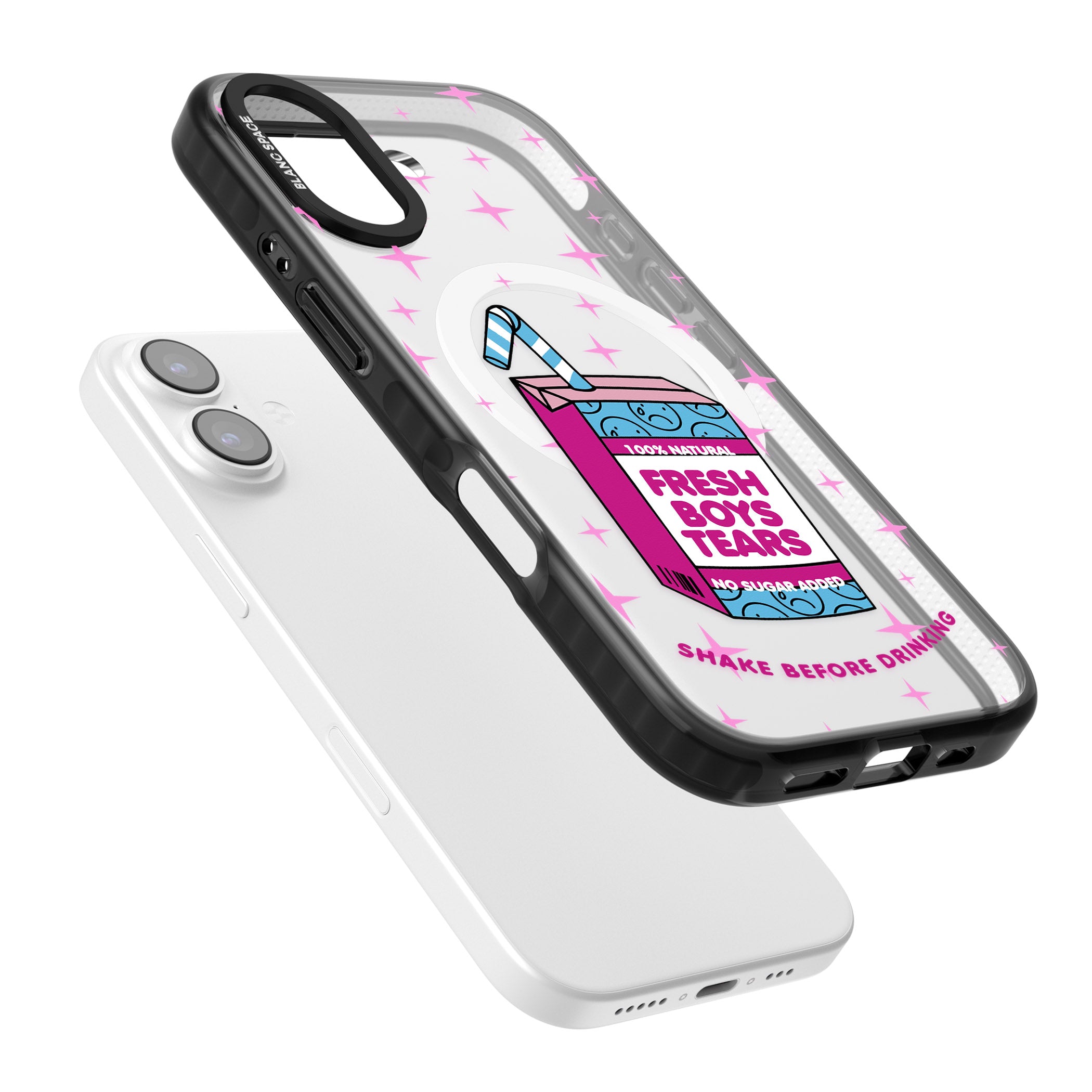 Boy Tears iPhone 17 Impact Pro Black Phone Case Colours