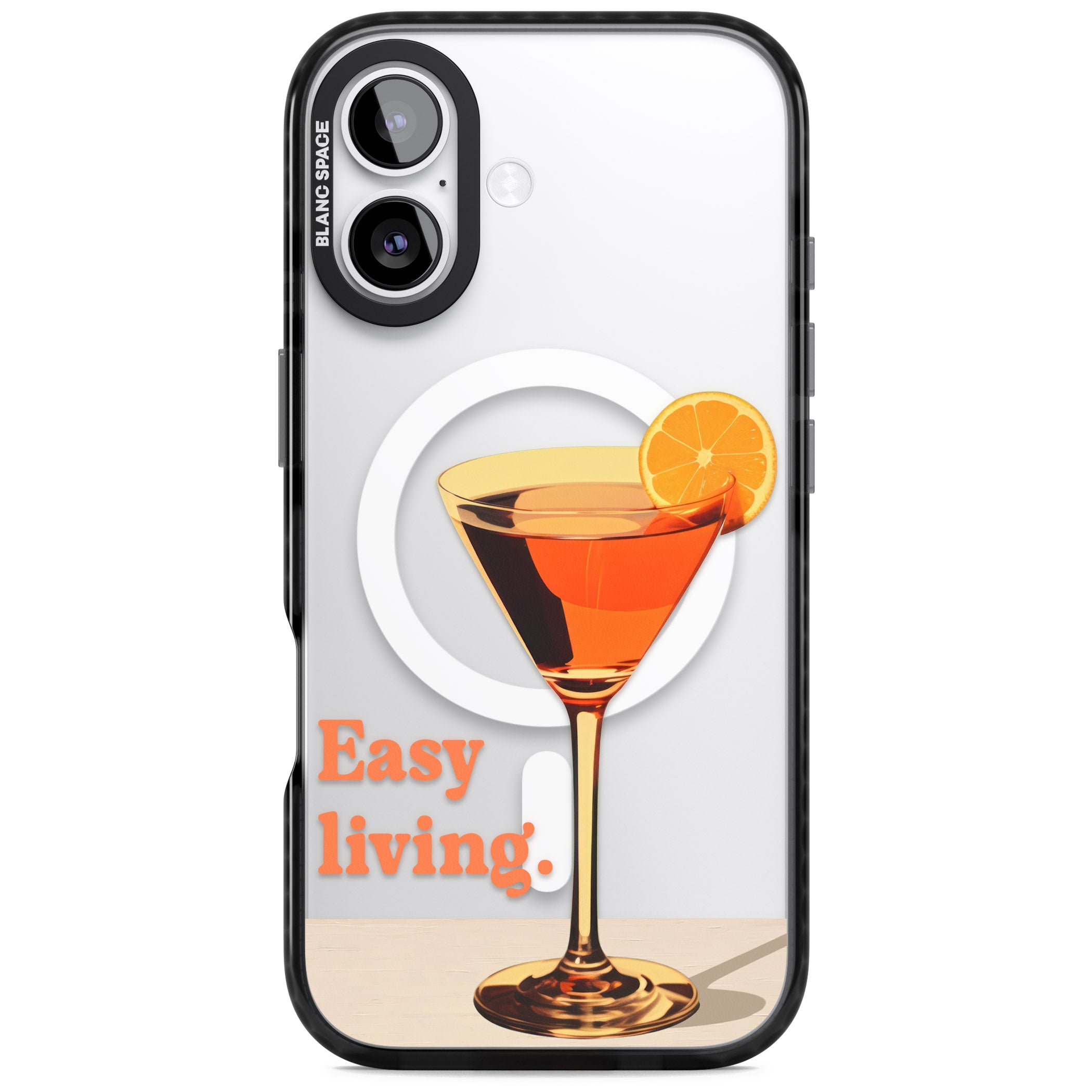 Easy Living iPhone 17 Impact Pro Black Phone Case