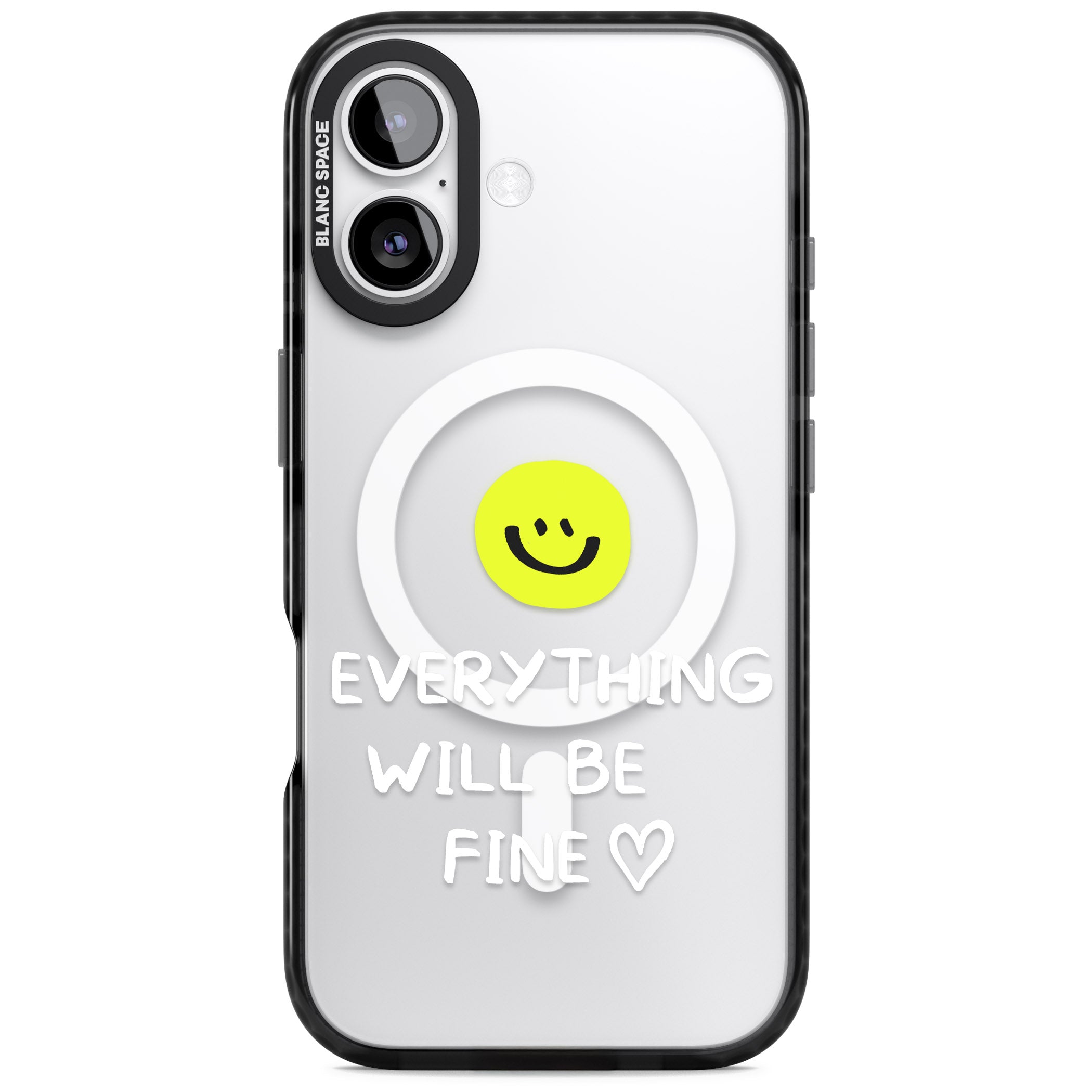 Everything Will Be Fine iPhone 17 Impact Pro Black Phone Case