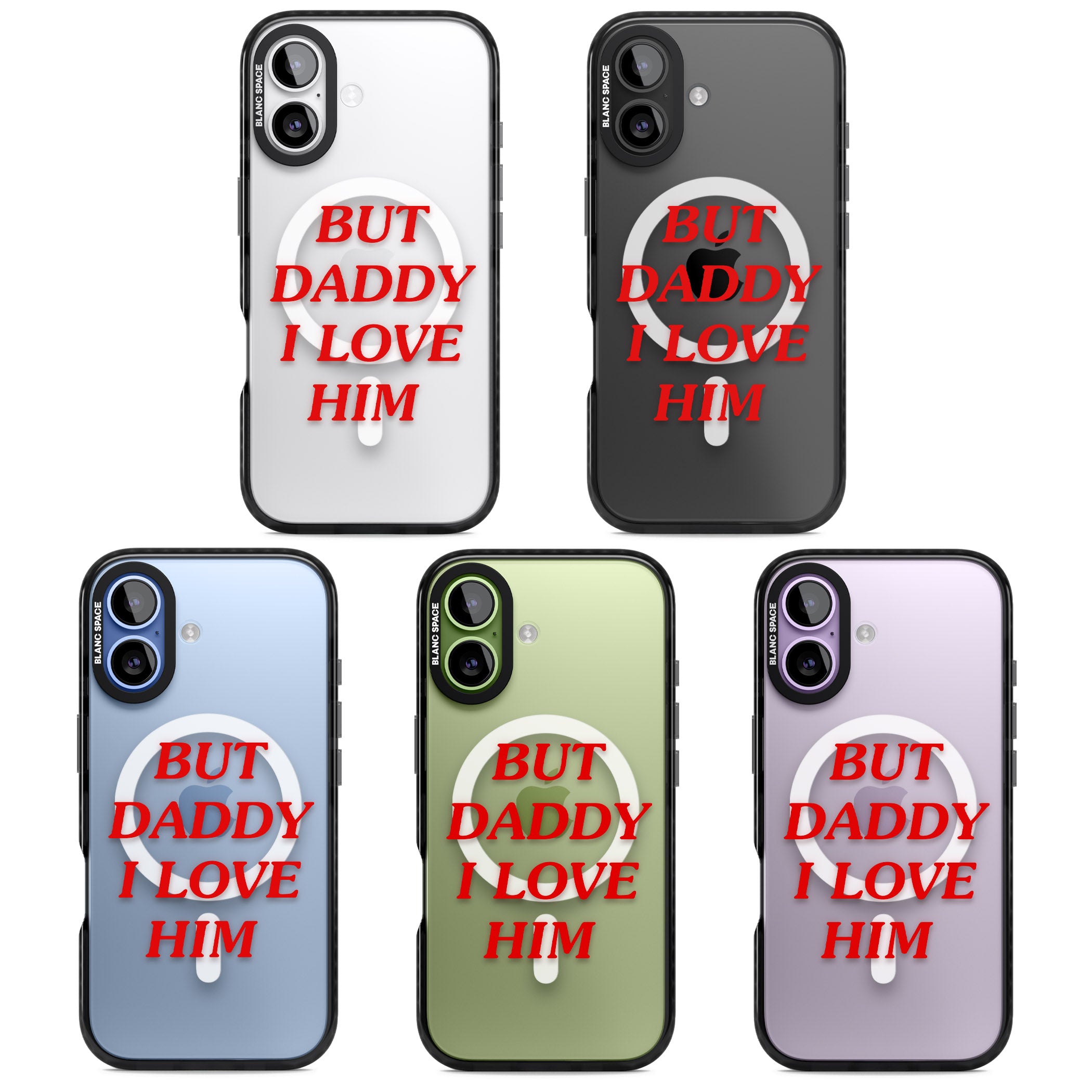 But Daddy I Love Him iPhone 17 Impact Pro Black Phone Case APT Impact Protection