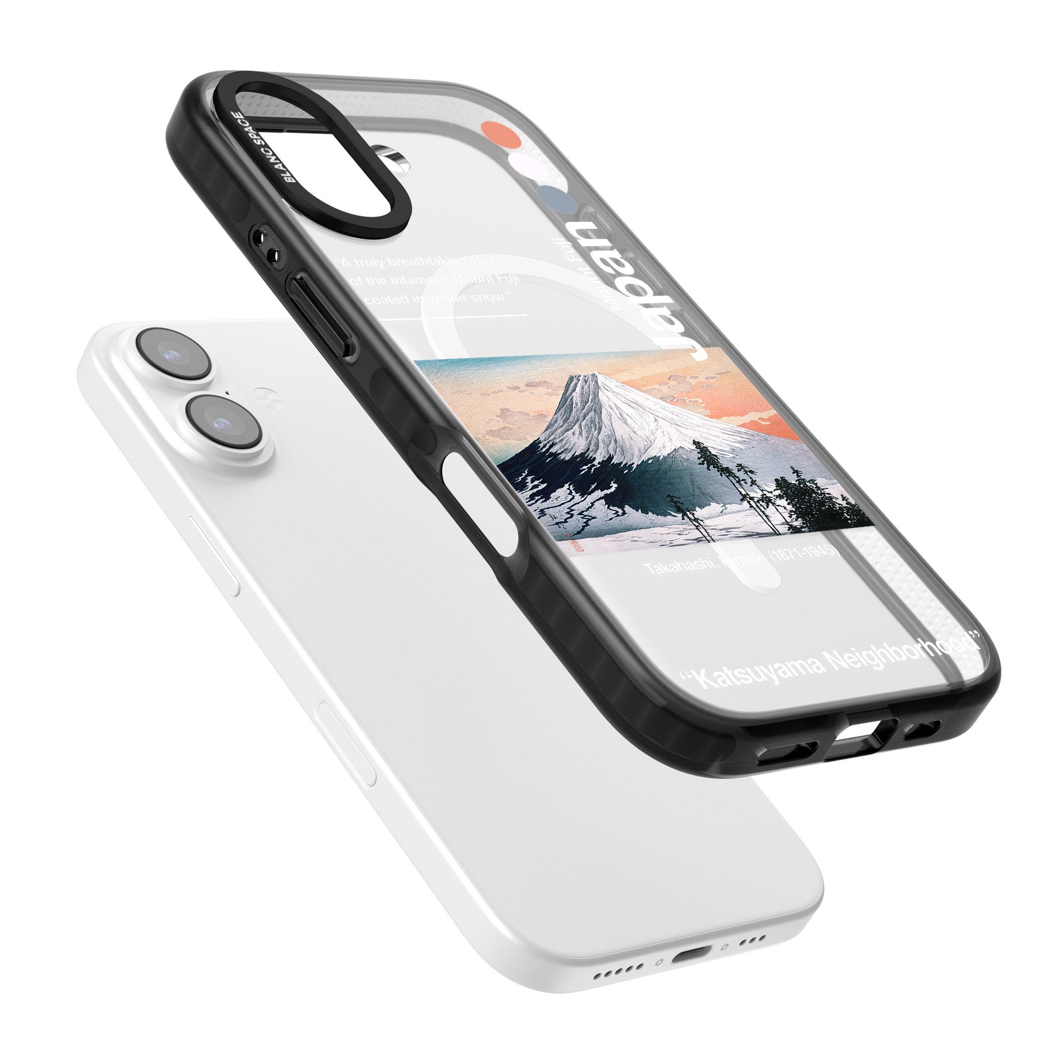 Katsuyama Neighborhood iPhone 17 Impact Pro Black Phone Case Colours