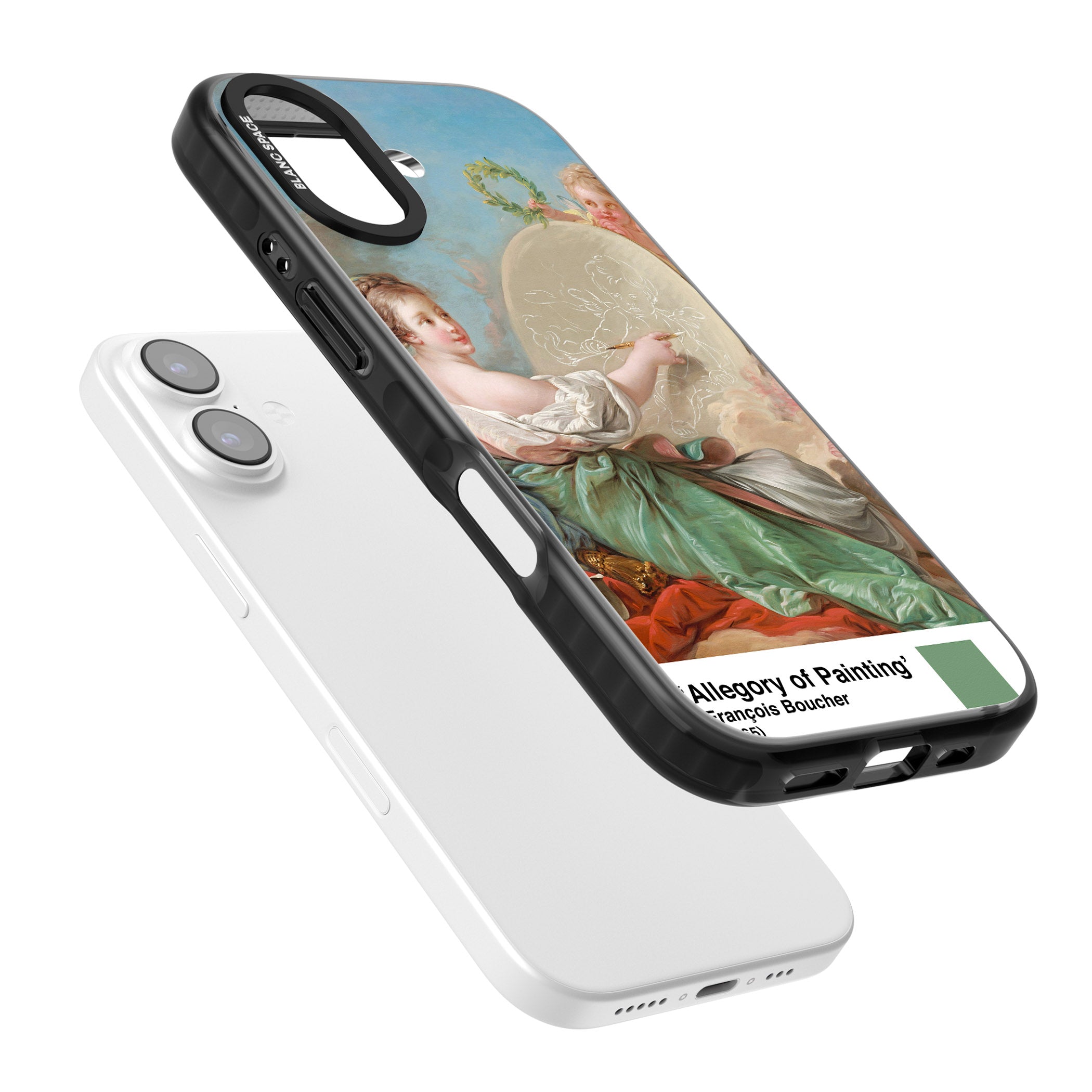Allegory Of Painting iPhone 17 Impact Pro Black Phone Case Colours