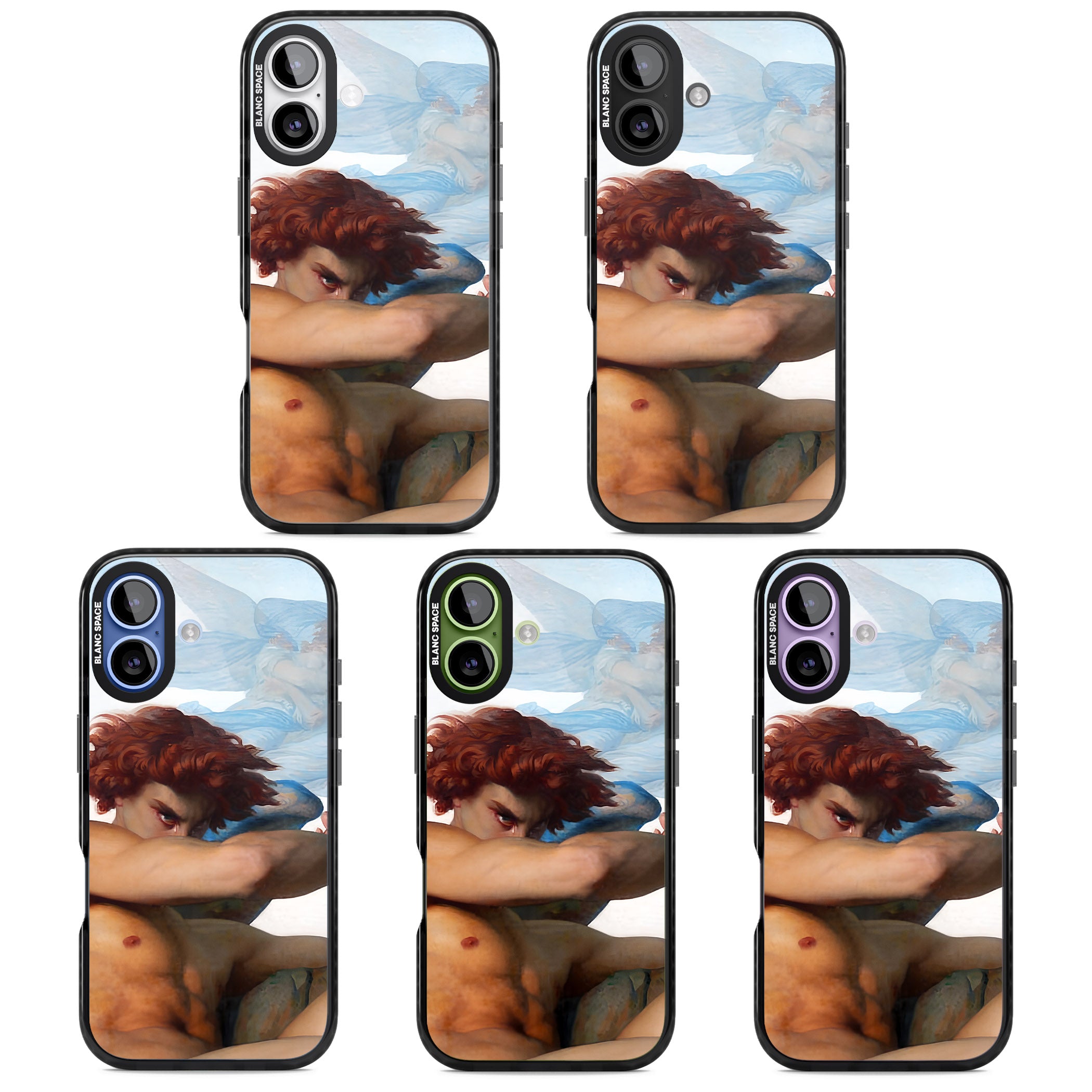 The Fallen Angel iPhone 17 Impact Pro Black Phone Case APT Impact Protection