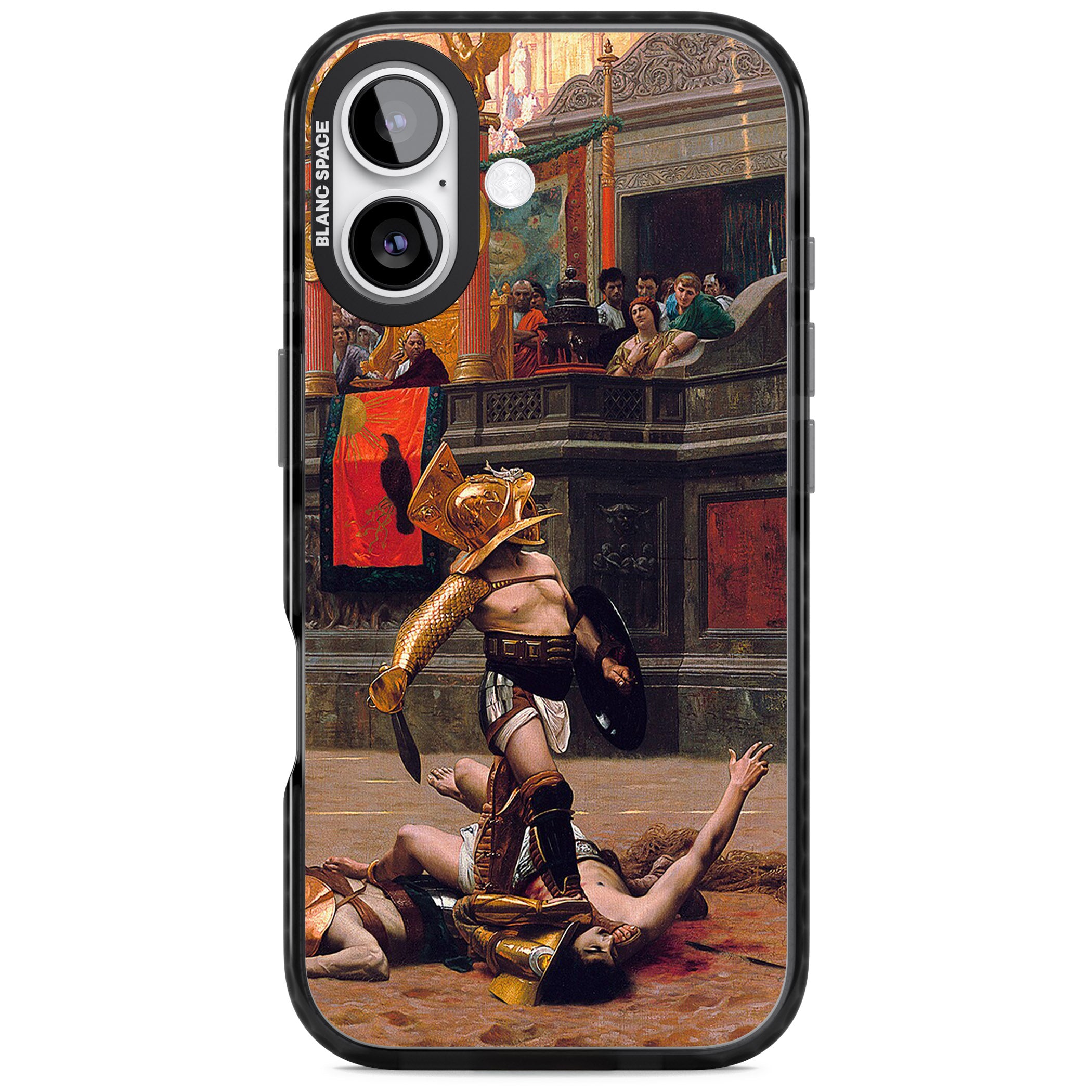 Pollice Verso iPhone 17 Impact Pro Black Phone Case