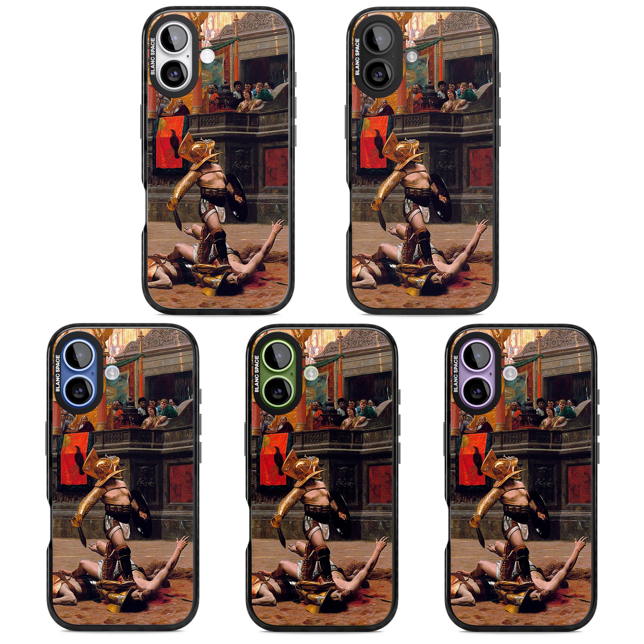 Pollice Verso iPhone 17 Impact Pro Black Phone Case APT Impact Protection