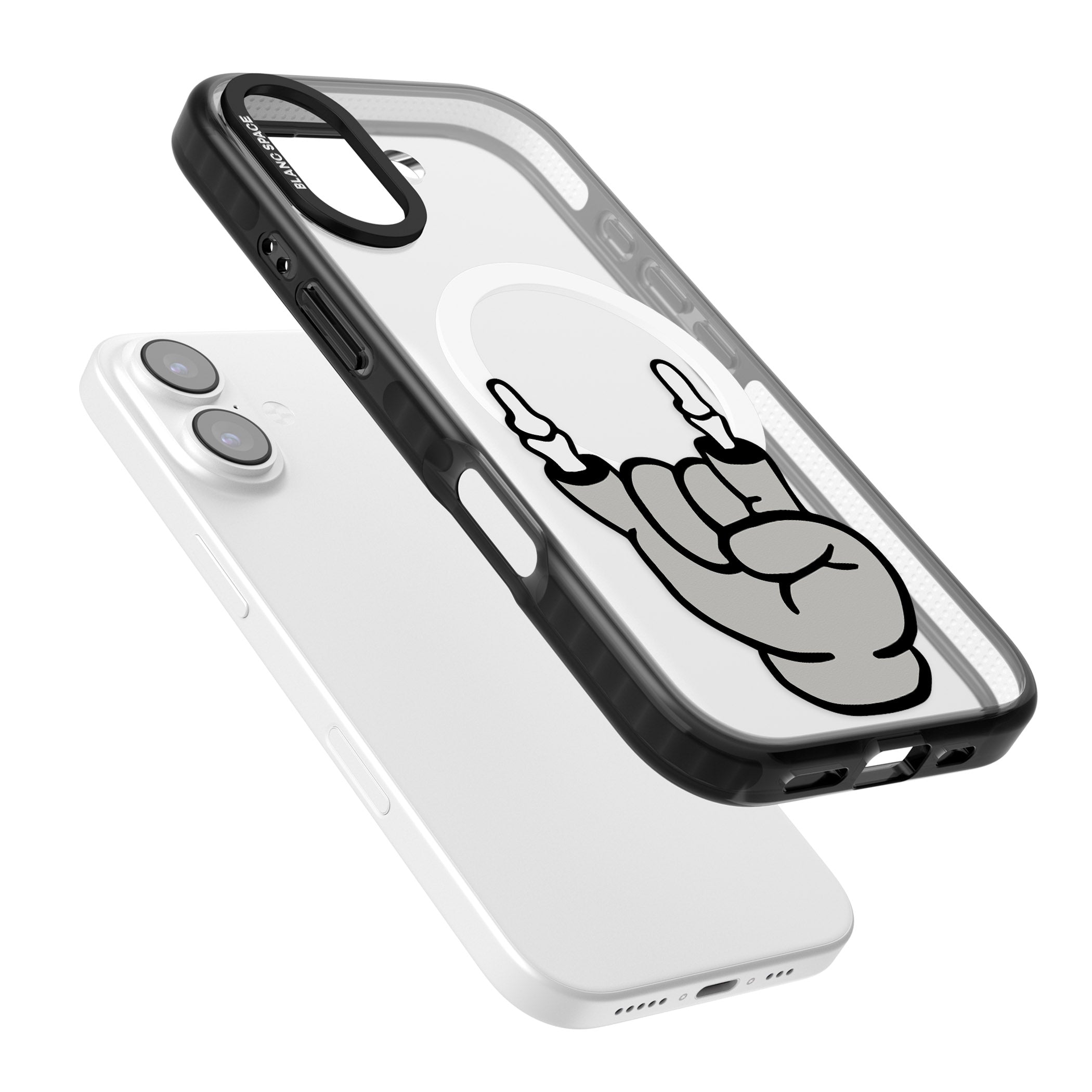 Rock 'Til You Drop iPhone 17 Impact Pro Black Phone Case Colours