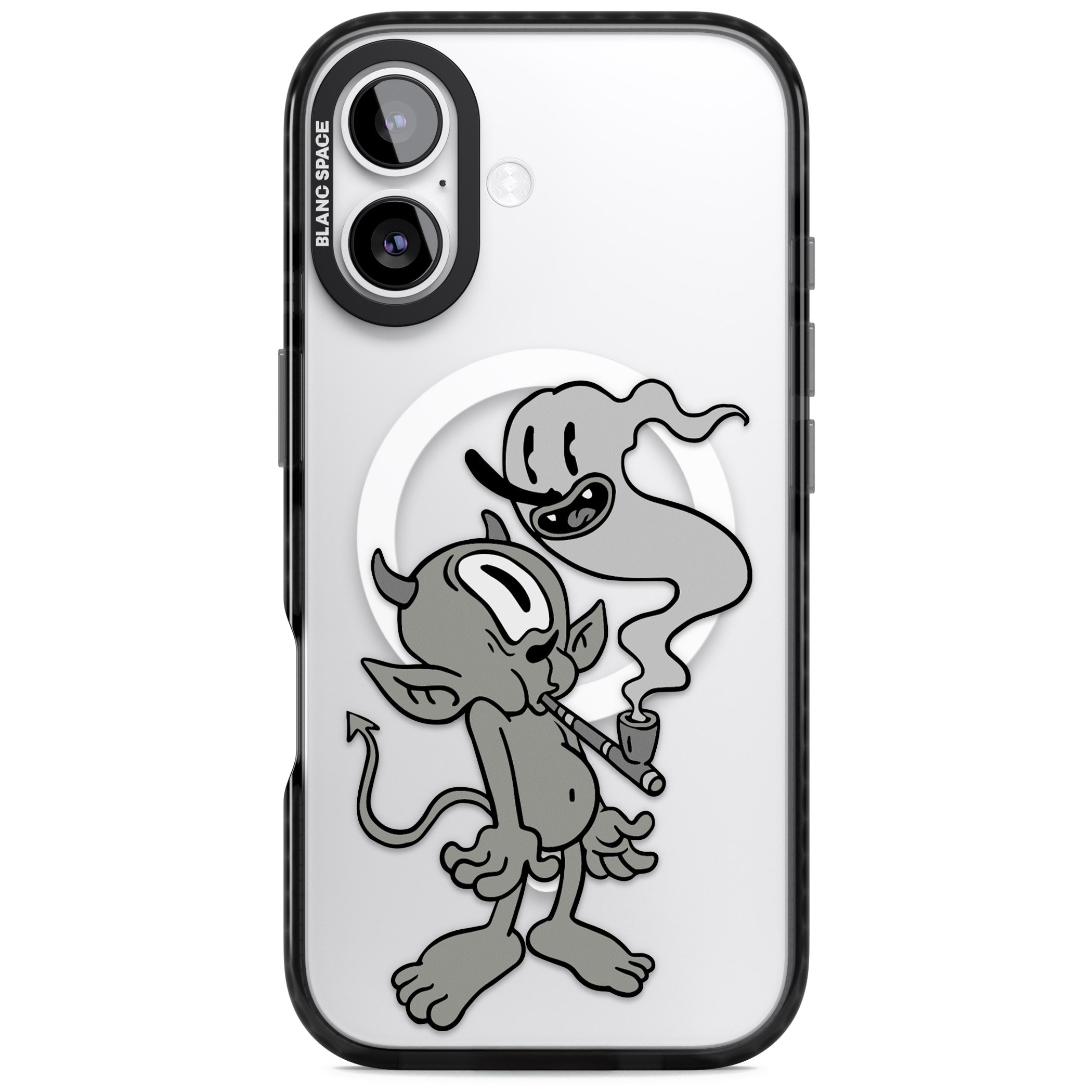 Pipe Goblin iPhone 17 Impact Pro Black Phone Case