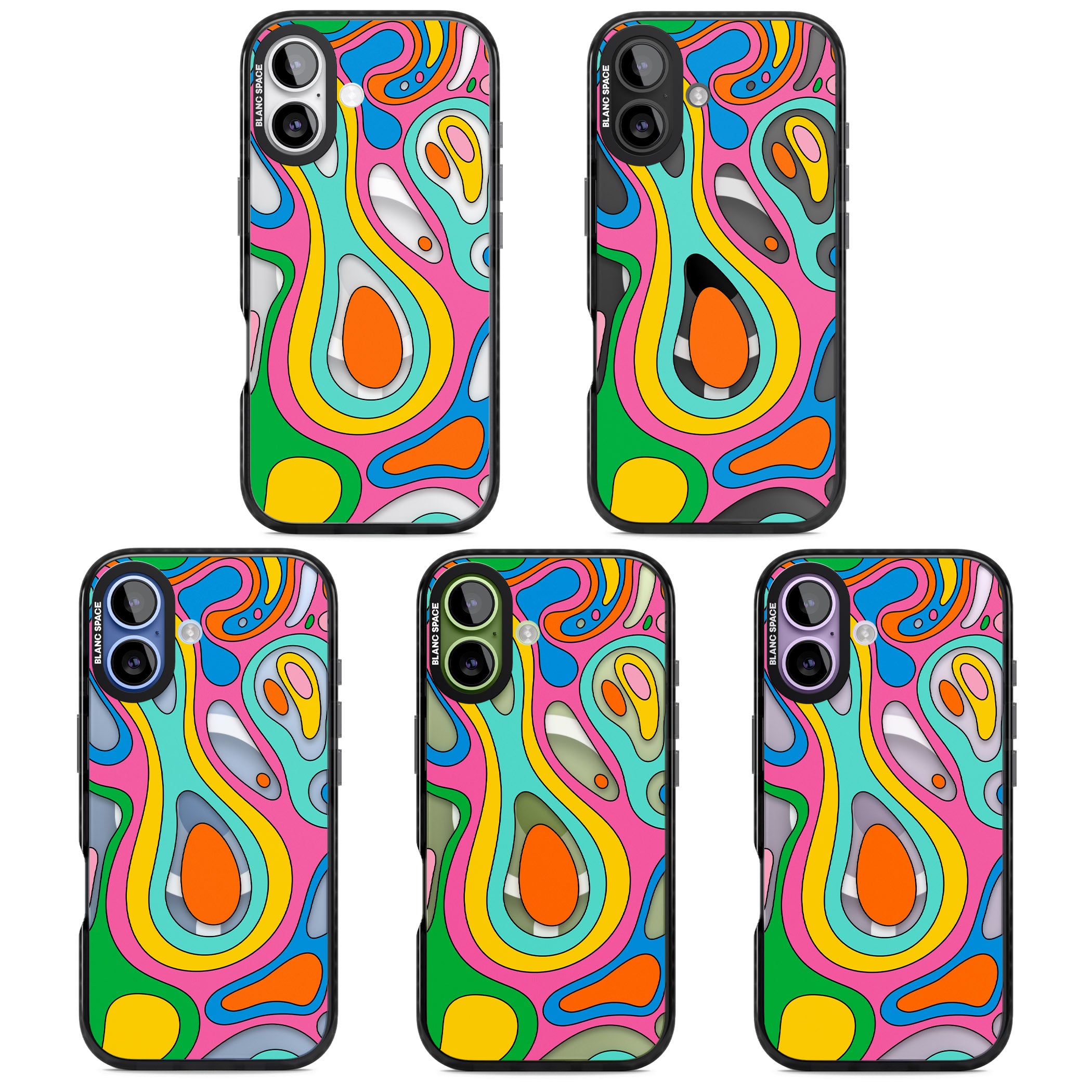 Dreams & Grooves iPhone 17 Impact Pro Black Phone Case APT Impact Protection