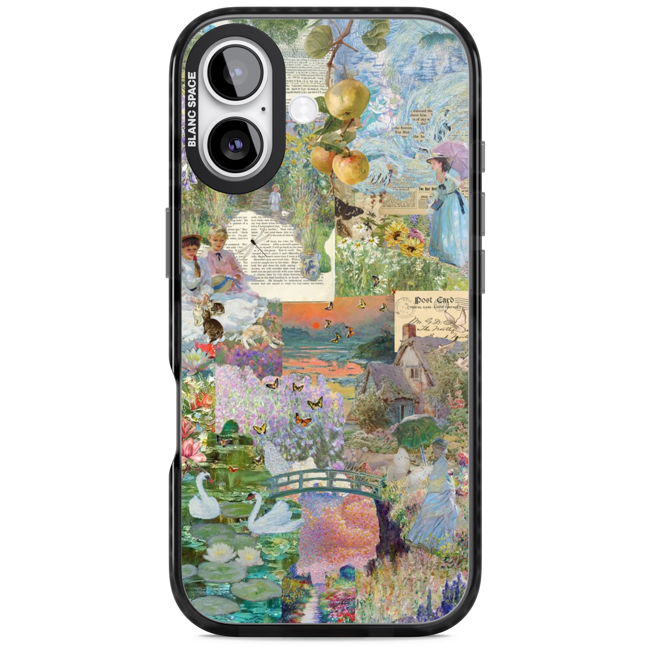 Artful Spring iPhone 17 Impact Pro Black Phone Case