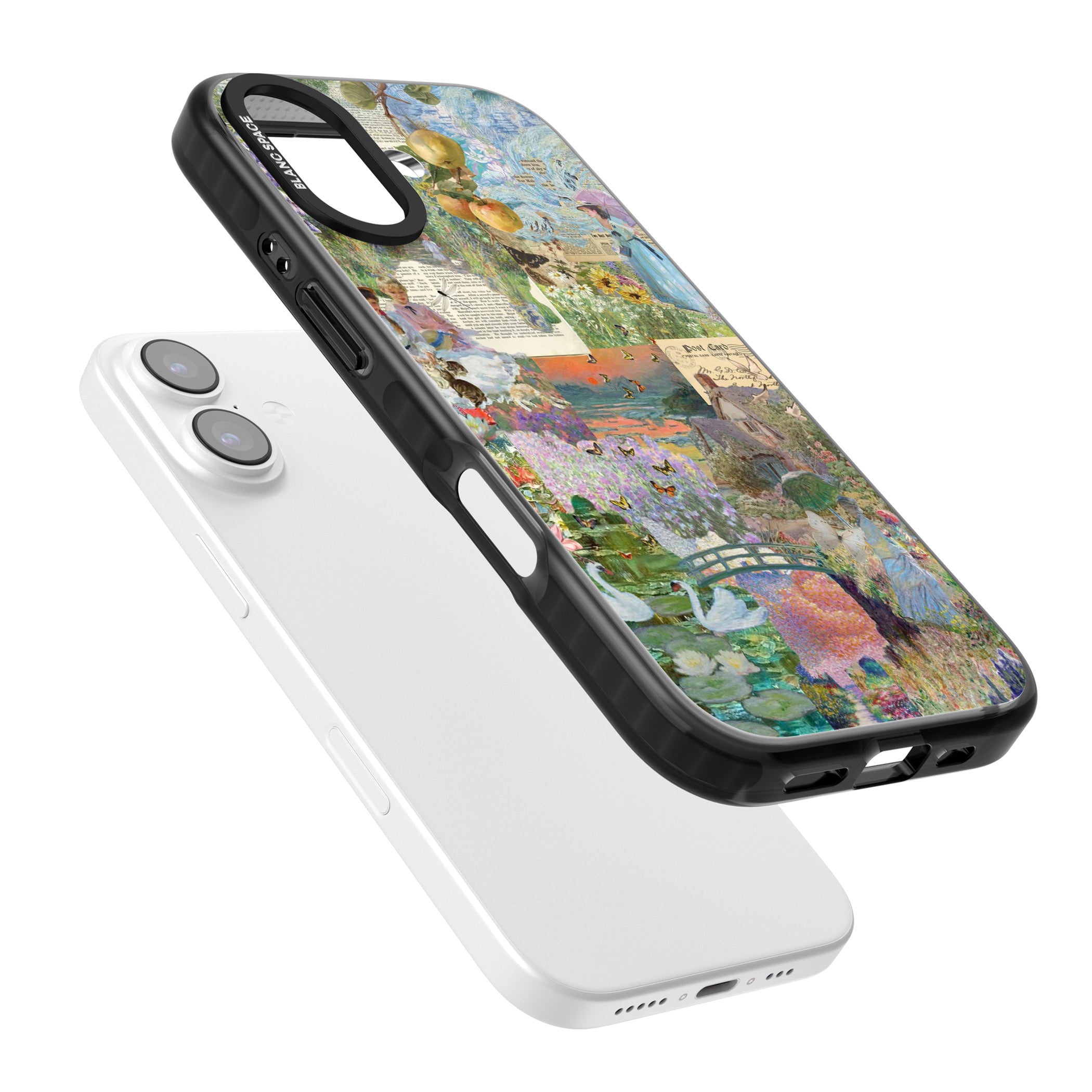 Artful Spring iPhone 17 Impact Pro Black Phone Case Colours