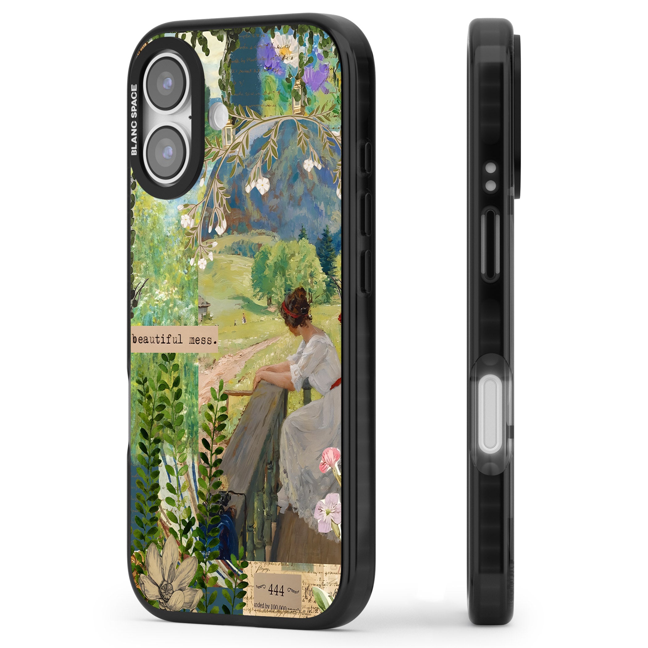 Beautiful Mess iPhone 17 Impact Pro Black Phone Case Side Profile
