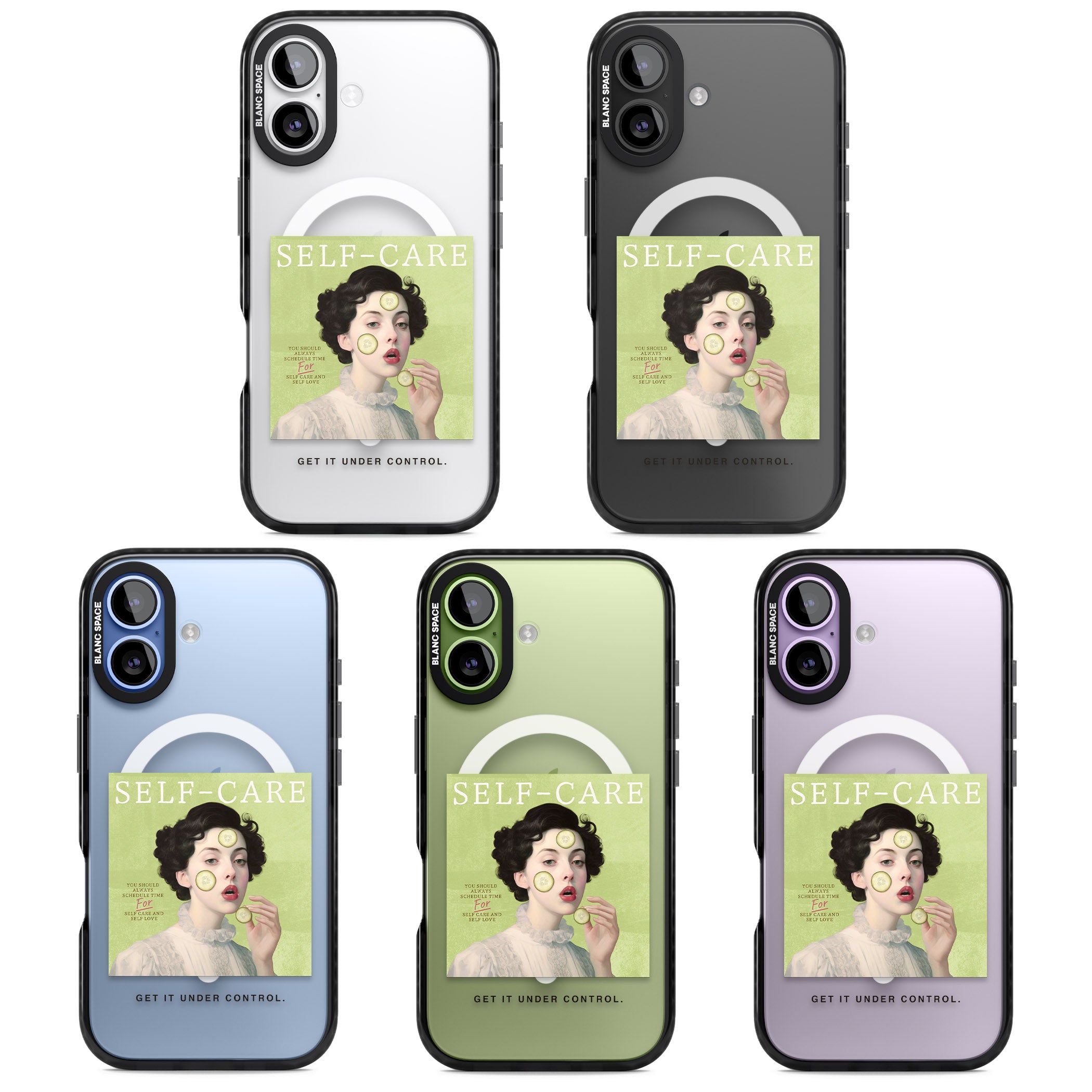 Self Care iPhone 17 Impact Pro Black Phone Case APT Impact Protection