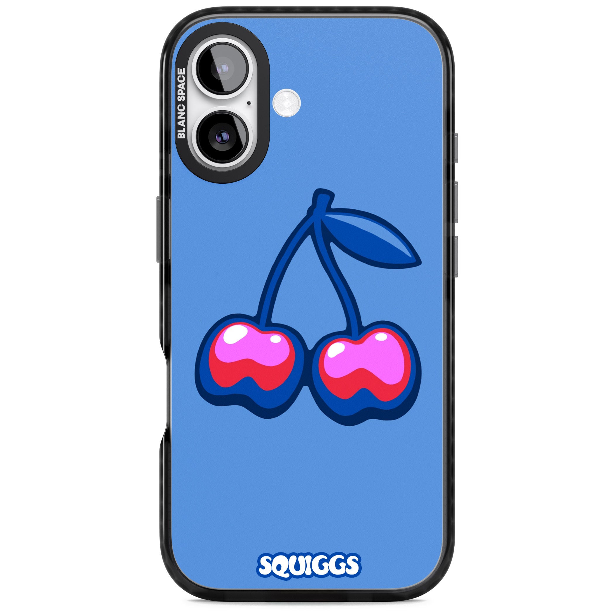 Cherry Bomb iPhone 17 Impact Pro Black Phone Case