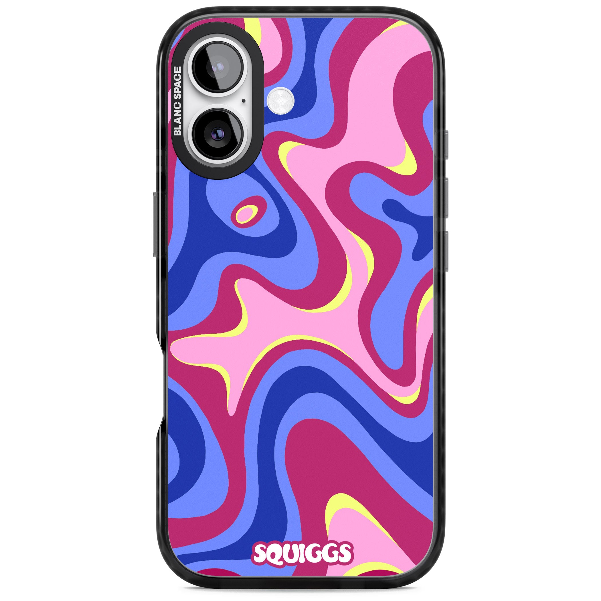 Blue Lava iPhone 17 Impact Pro Black Phone Case