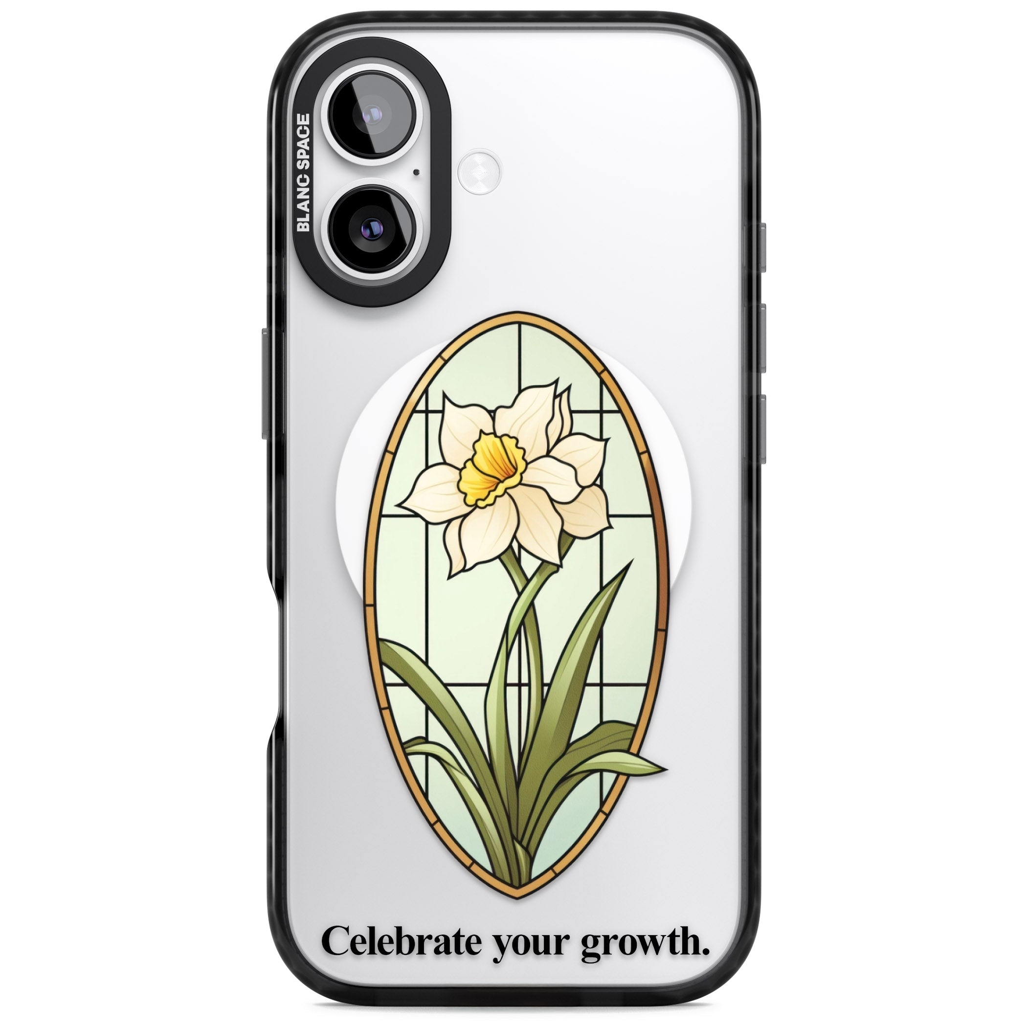 Celebrate Your Growth iPhone 17 Impact Pro Black Phone Case