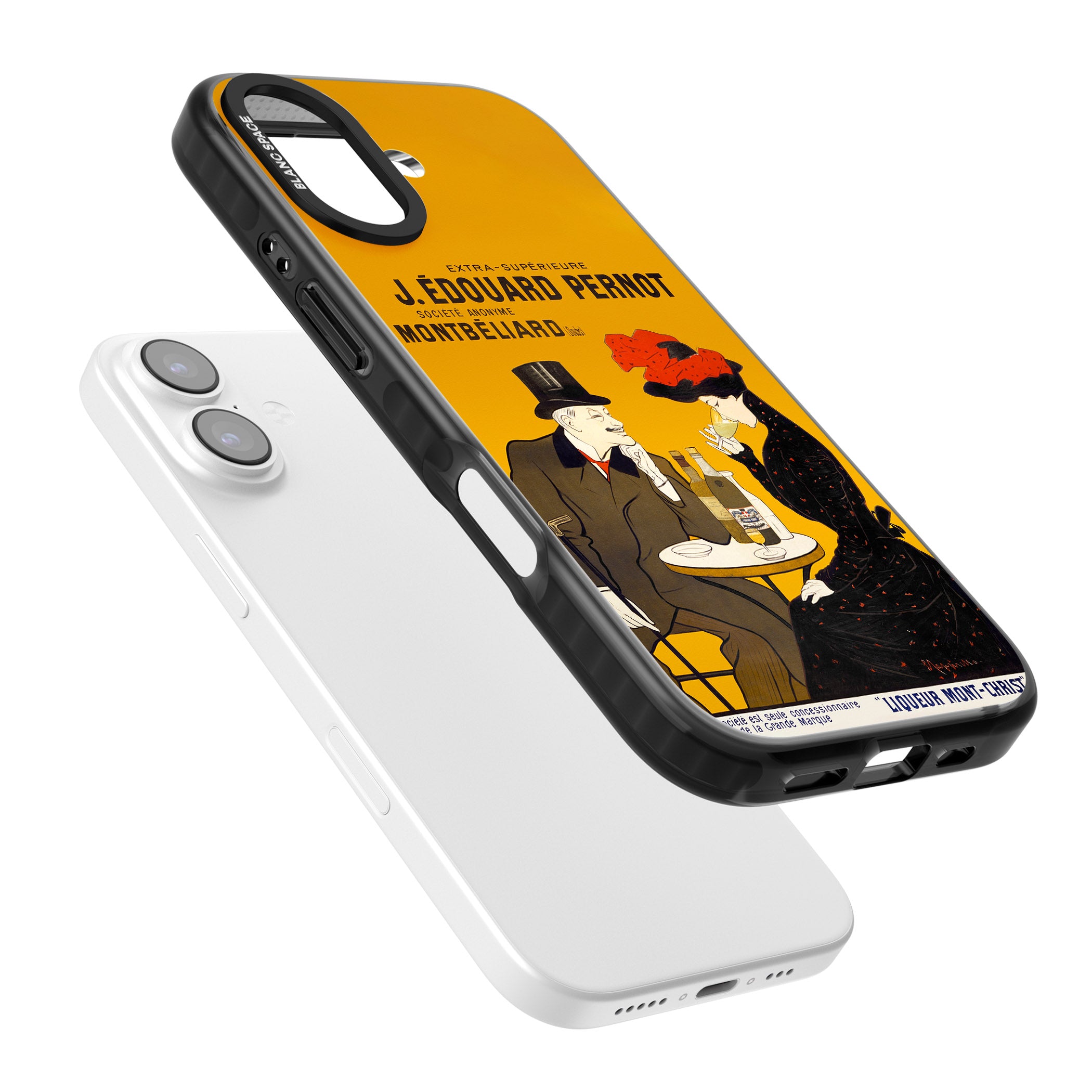 Absinthe, J.Edouard Pernot Poster iPhone 17 Impact Pro Black Phone Case Colours