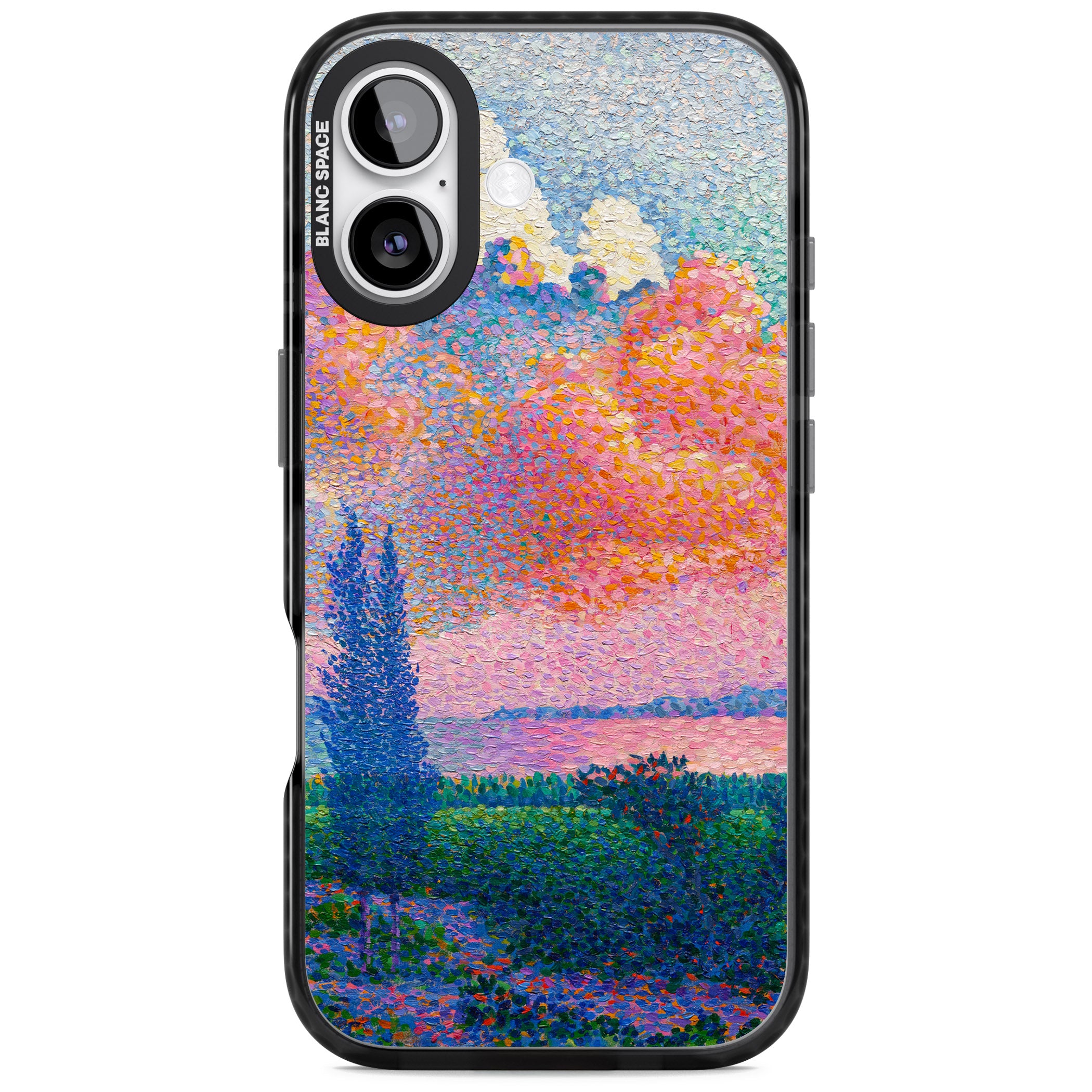 The Pink Cloud iPhone 17 Impact Pro Black Phone Case
