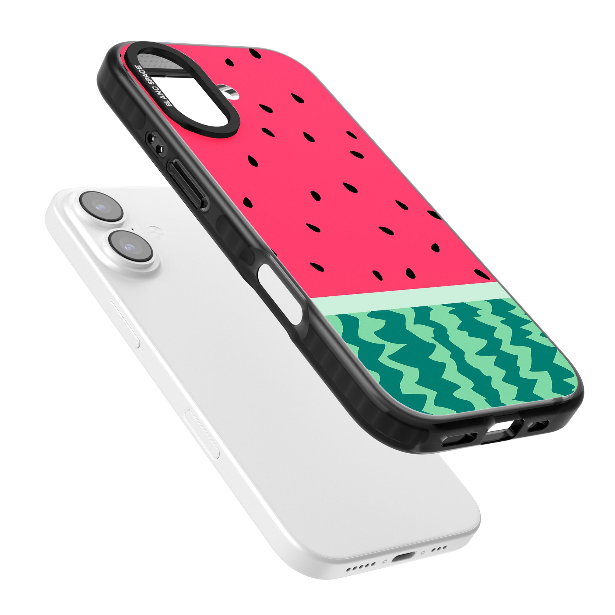 Full Watermelon iPhone 17 Impact Pro Black Phone Case Colours