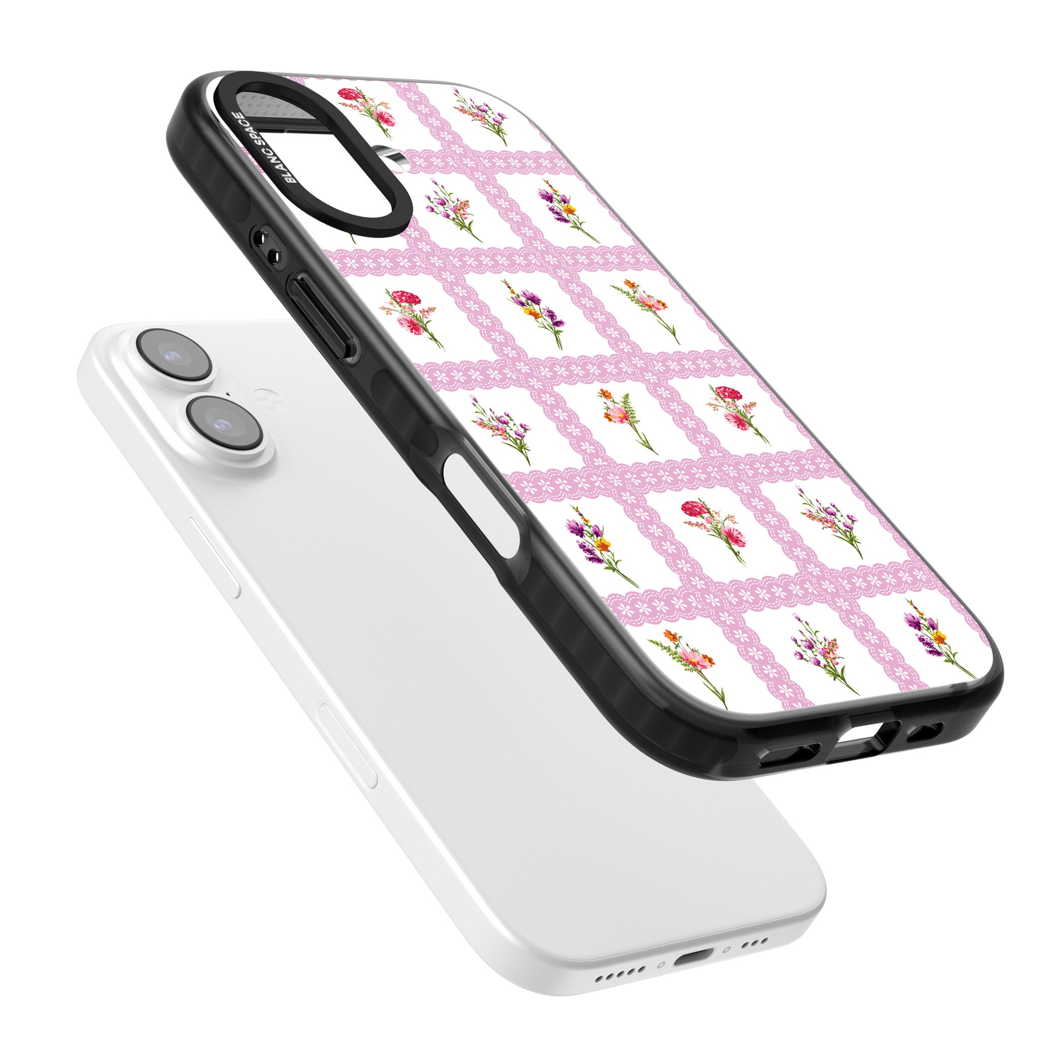 Wildflower Windows iPhone 17 Impact Pro Black Phone Case Colours