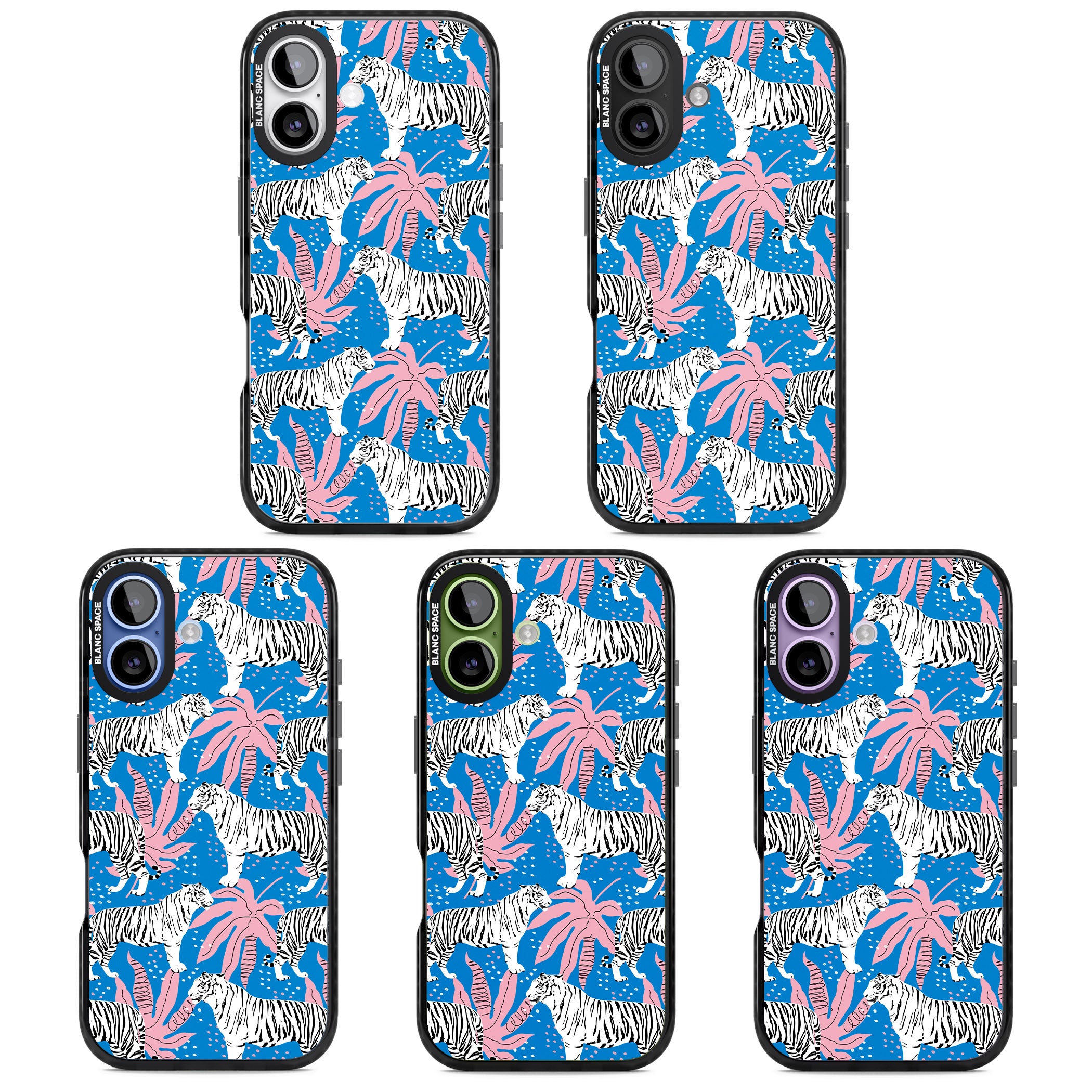 Bengal Blues iPhone 17 Impact Black Phone Case APT Impact Protection