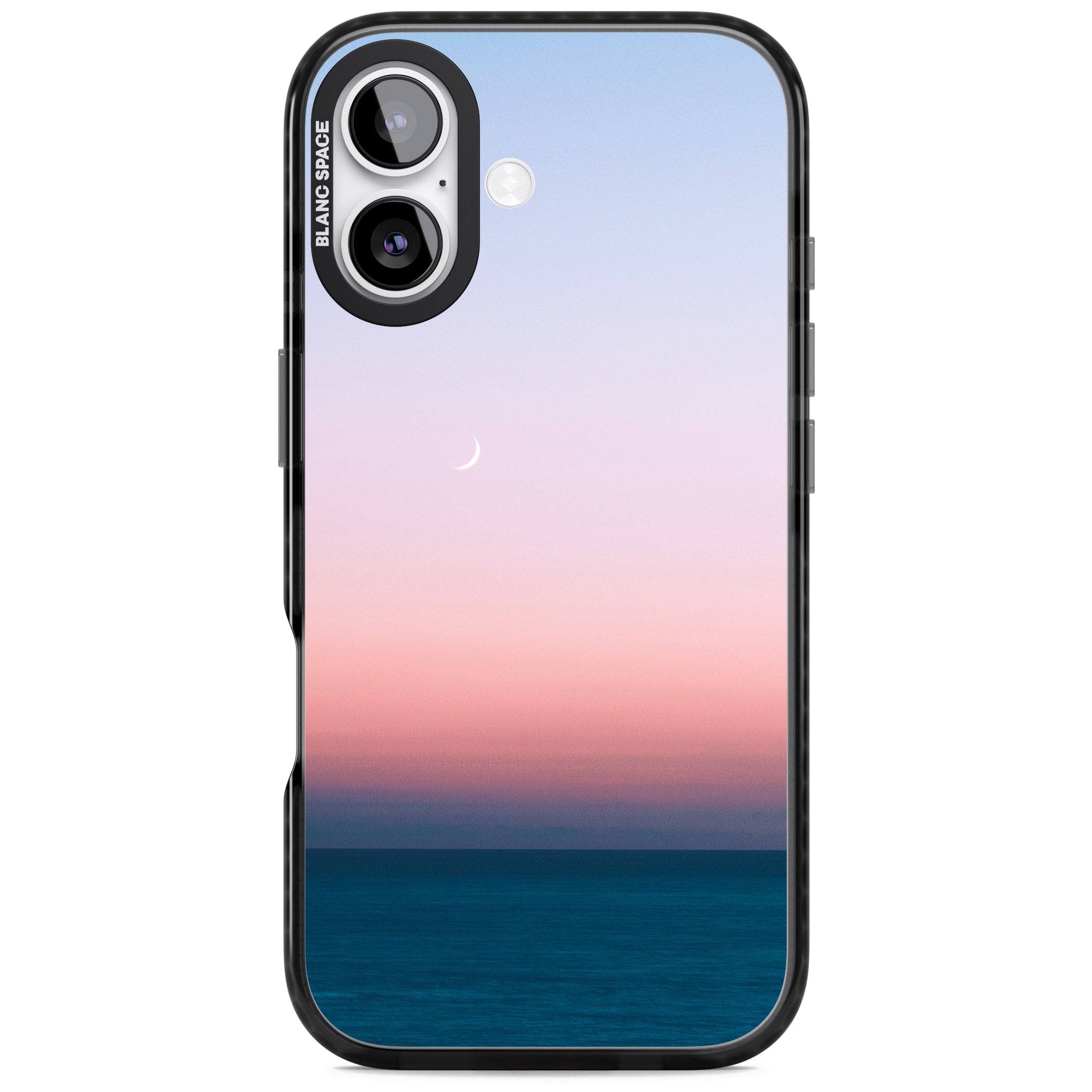 Pastel Ocean Sunset iPhone 17 Impact Black Phone Case