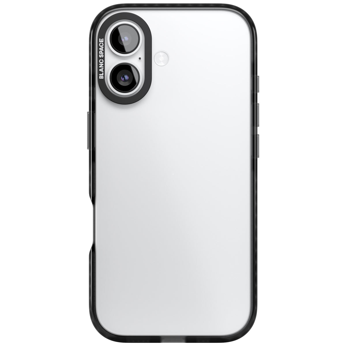 Clear Black Impact iPhone 16 / iPhone 16 Plus / iPhone 17 Impact Black Phone Case front