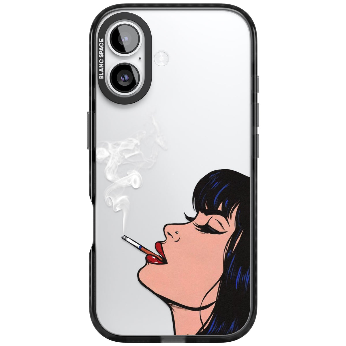 Stress Relief iPhone 16 / iPhone 16 Plus / iPhone 17 Impact Black Phone Case front