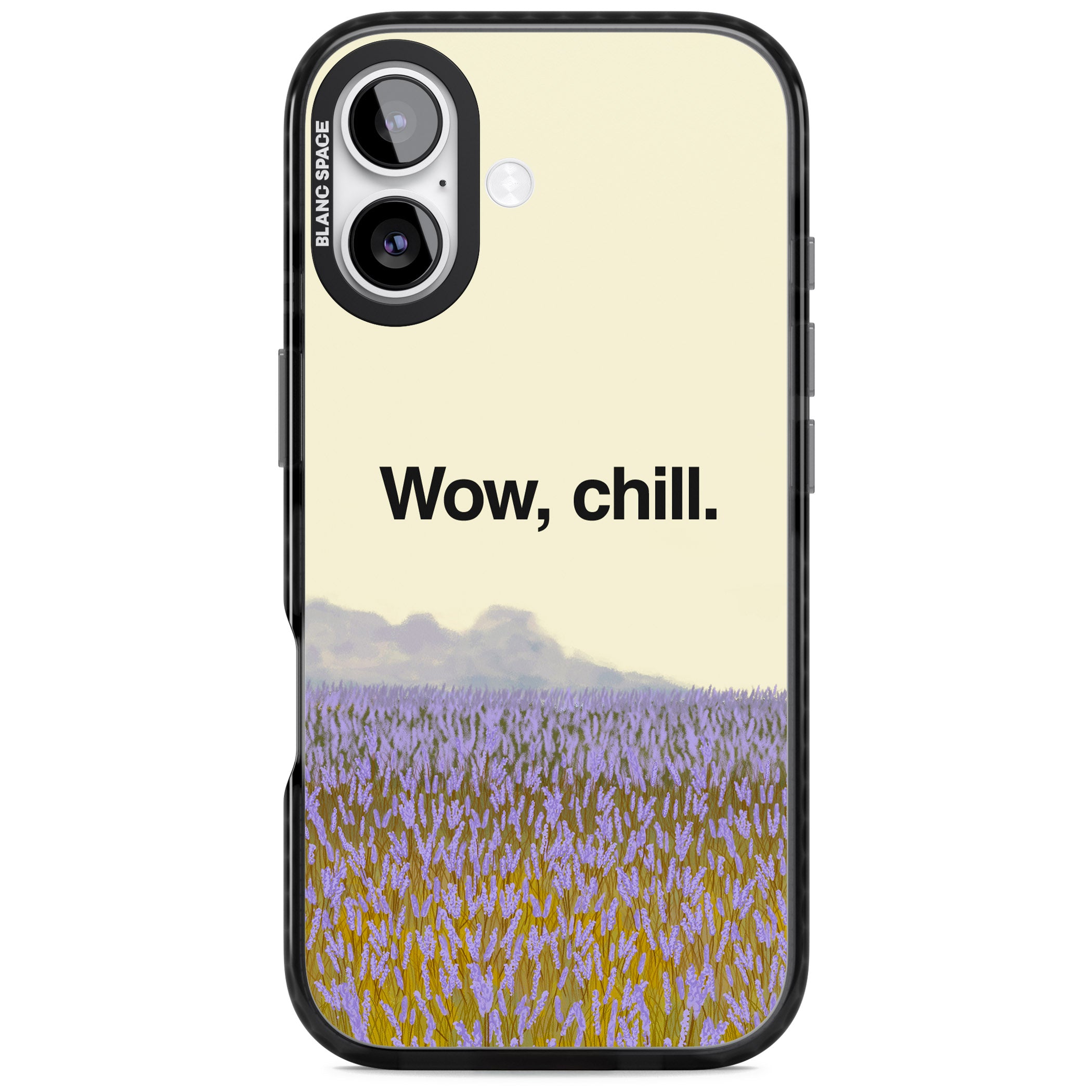 Wow, Chill iPhone 17 Impact Black Phone Case