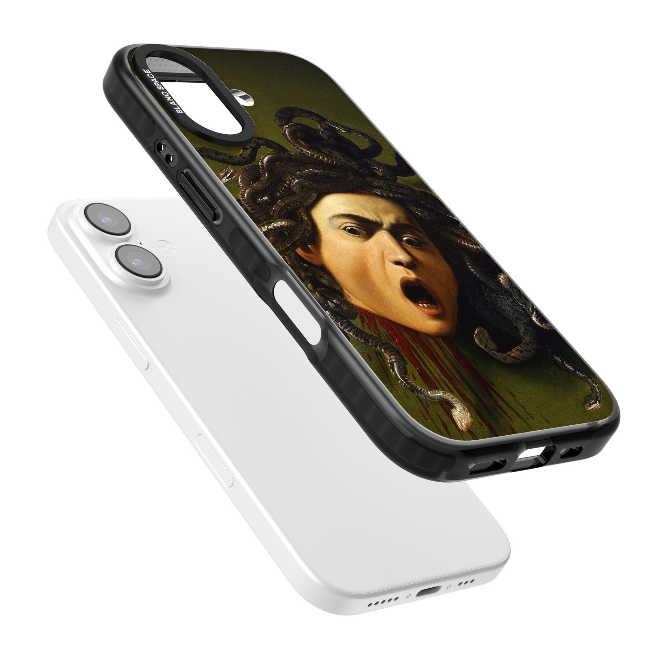 Head of Medusa iPhone 17 Impact Black Phone Case Colours