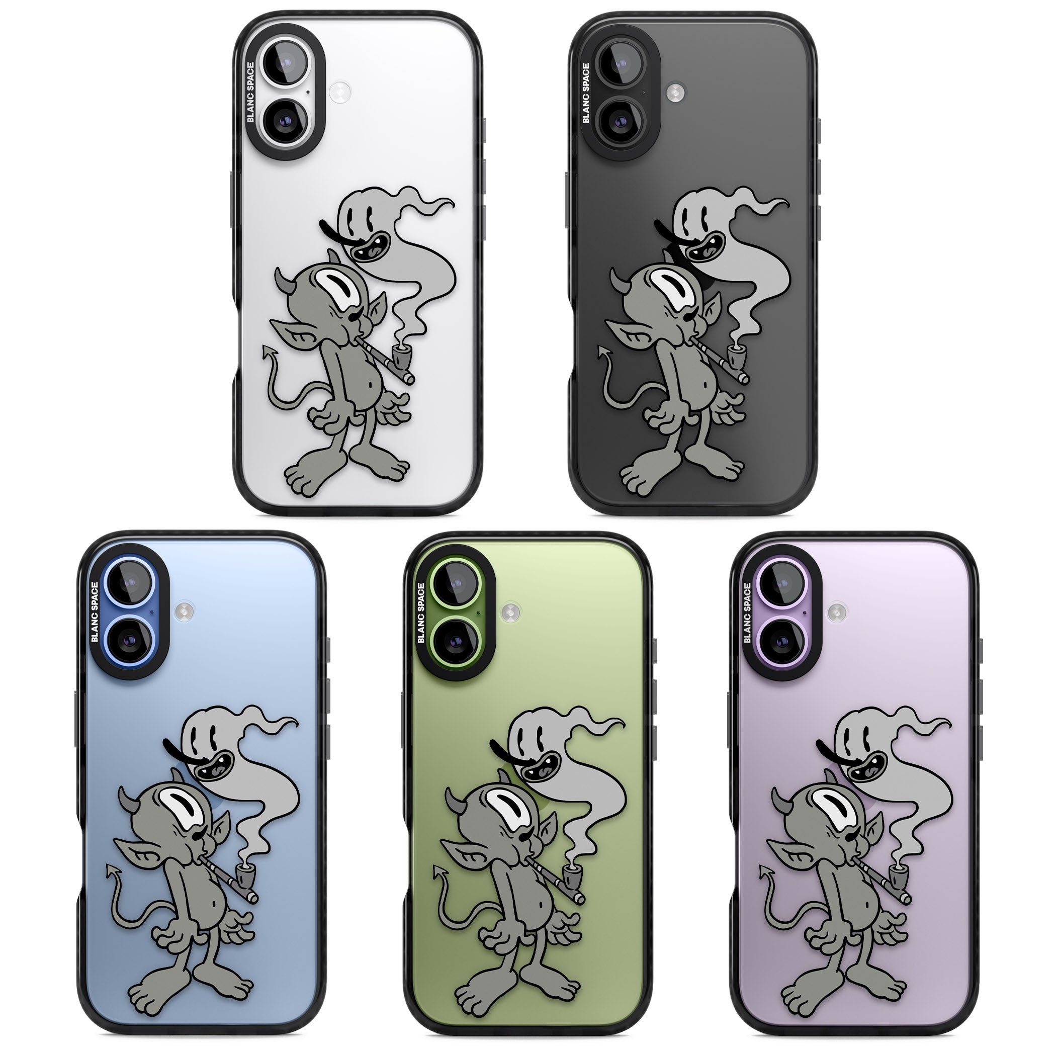 Pipe Goblin iPhone 17 Impact Black Phone Case APT Impact Protection