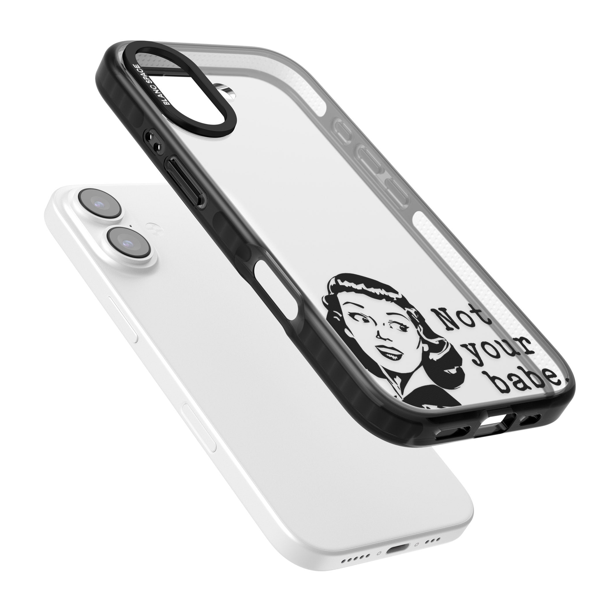 Not Your Babe iPhone 17 Impact Black Phone Case Colours