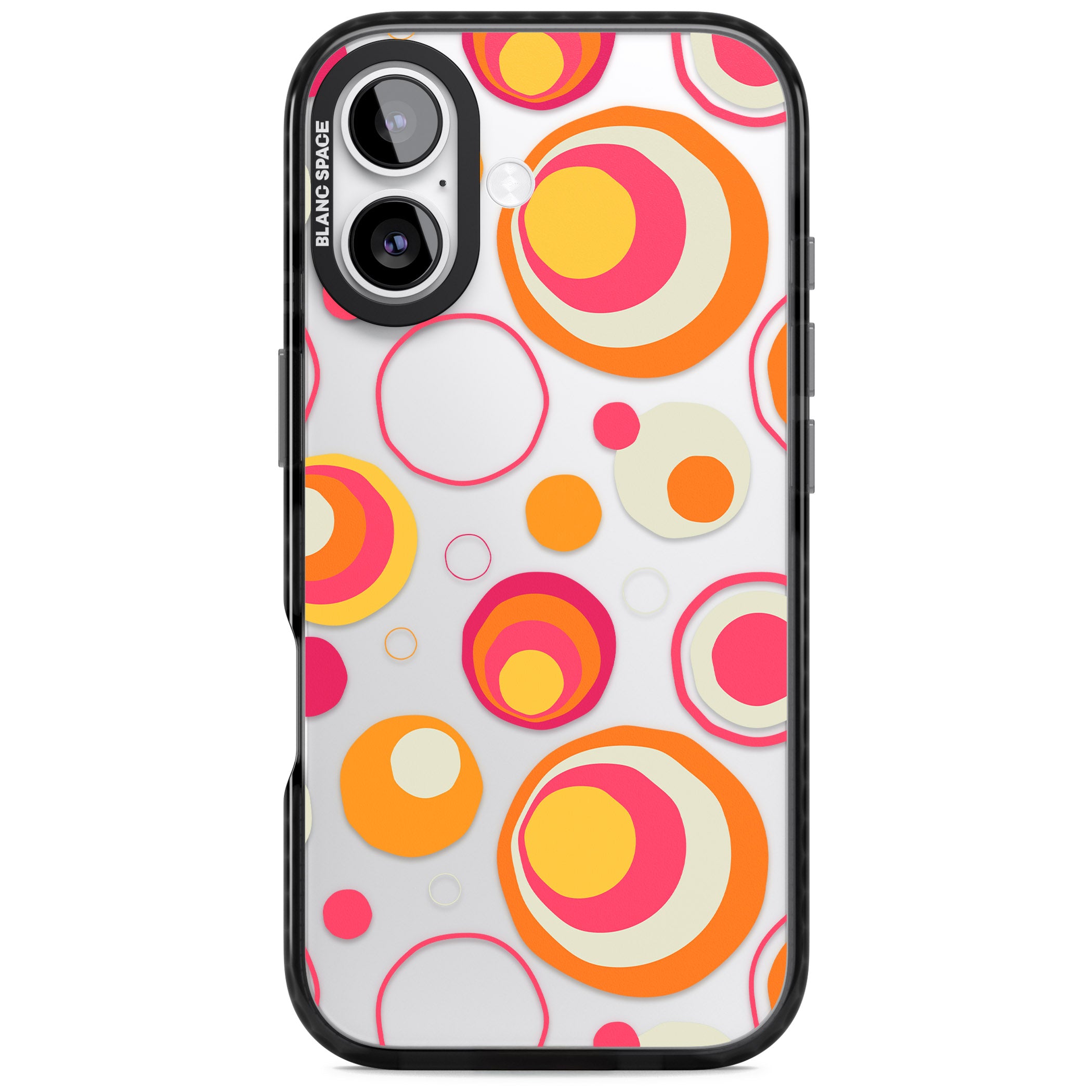 Mid Century Party Pattern iPhone 17 Impact Black Phone Case