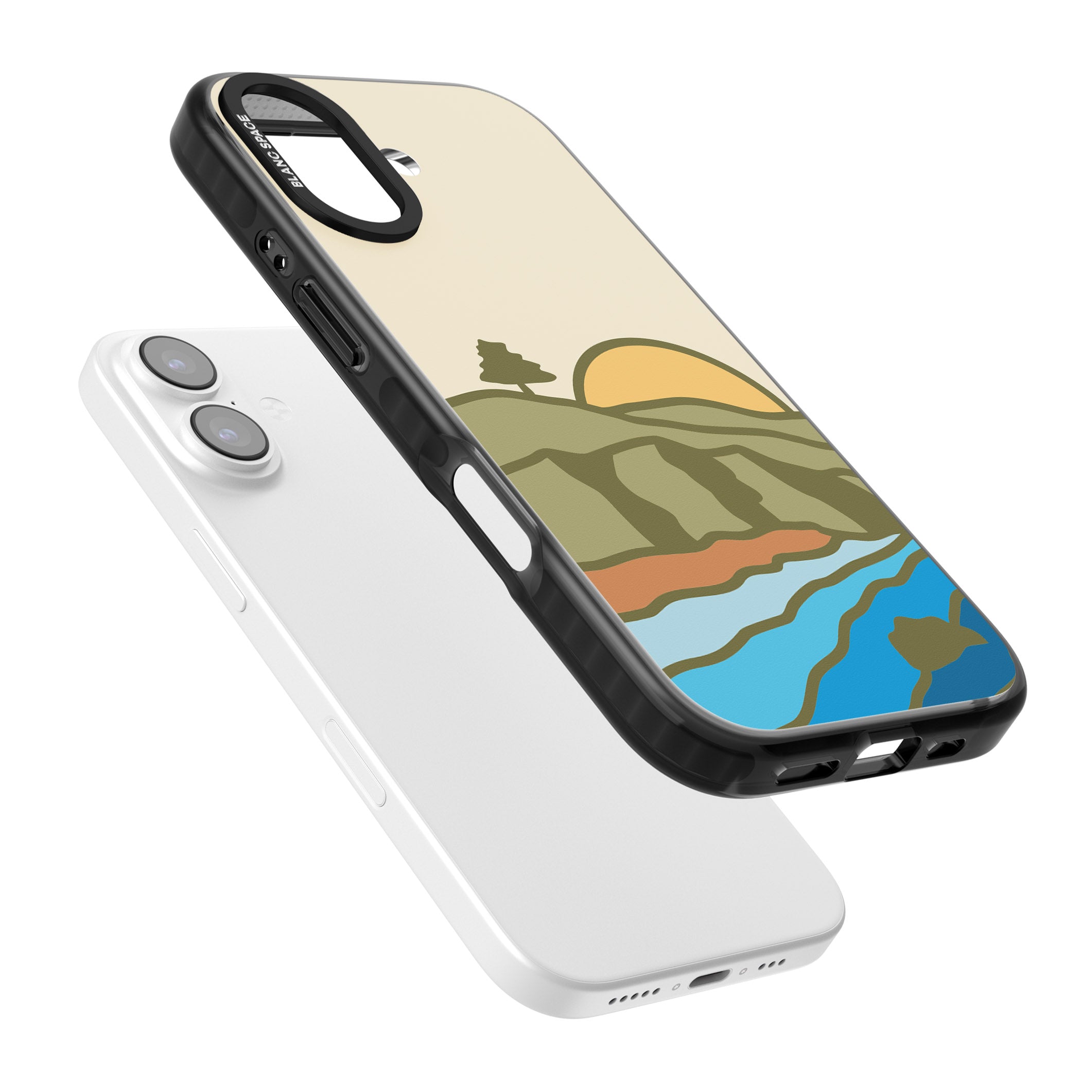 North Sunset iPhone 17 Impact Black Phone Case Colours