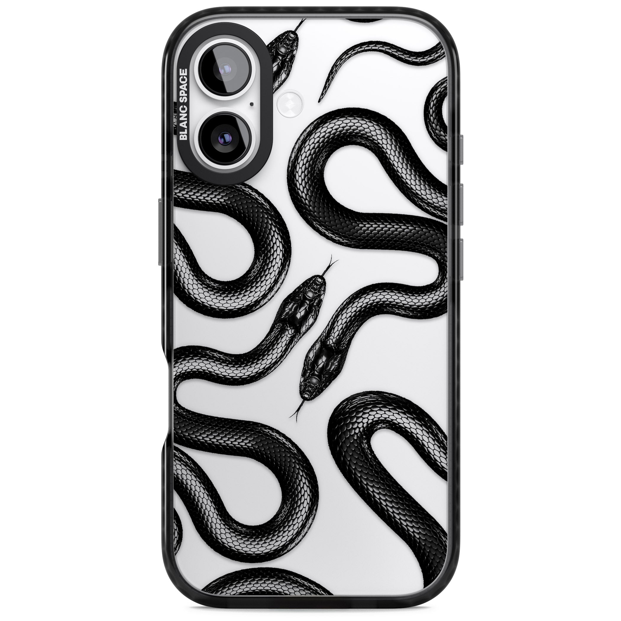 Black Kingsnake iPhone 17 Impact Black Phone Case