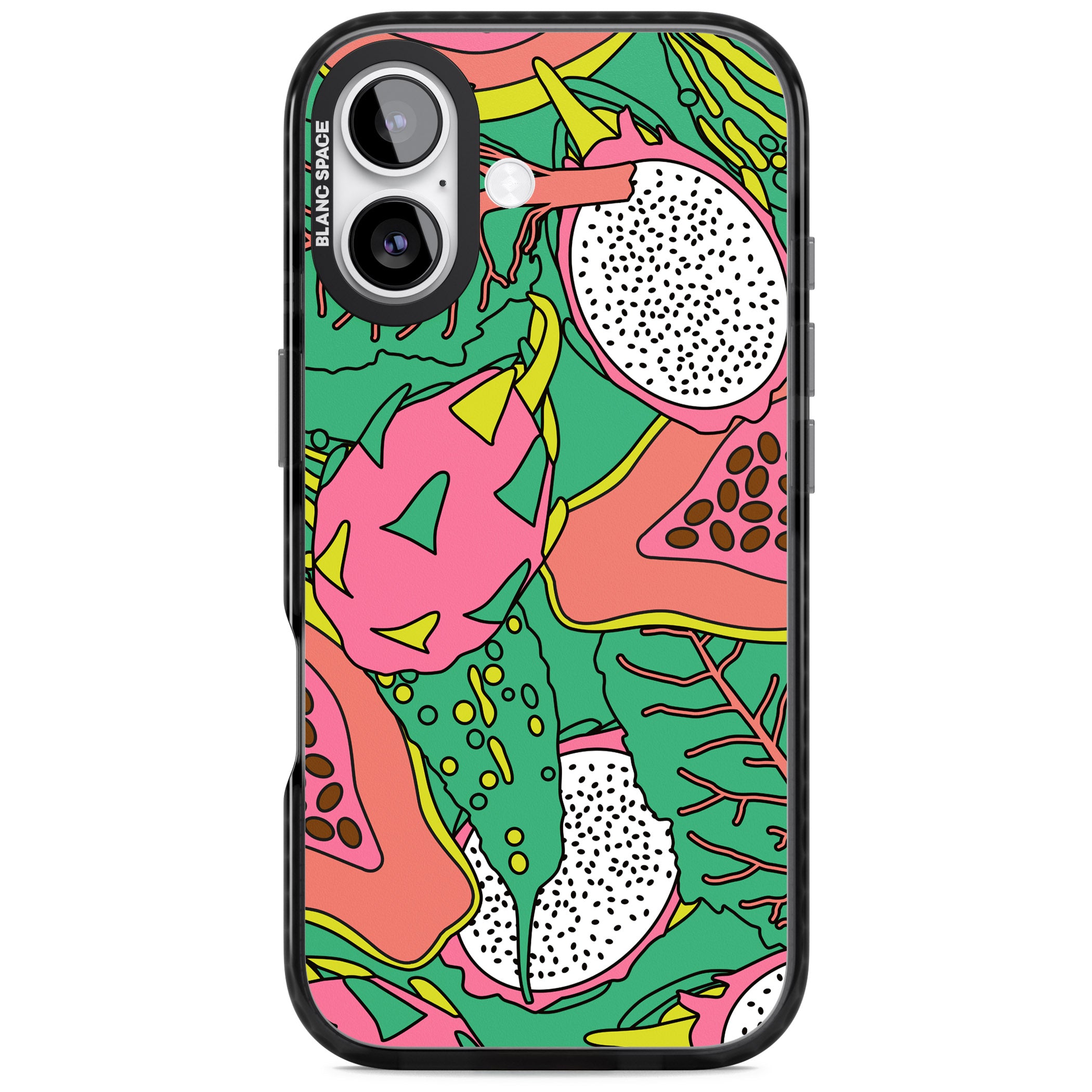 Psychedelic Salad iPhone 17 Impact Black Phone Case