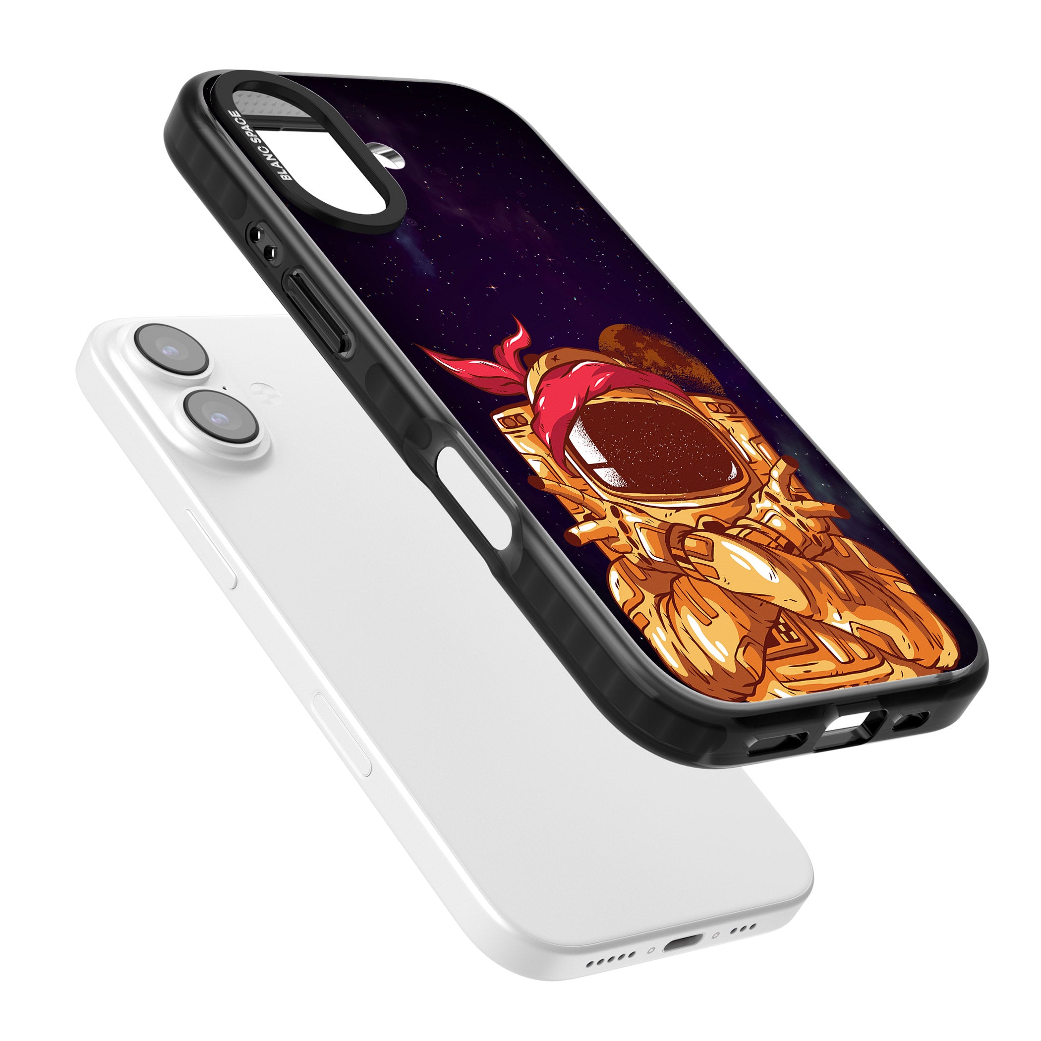 Space Gangster iPhone 17 Impact Black Phone Case Colours