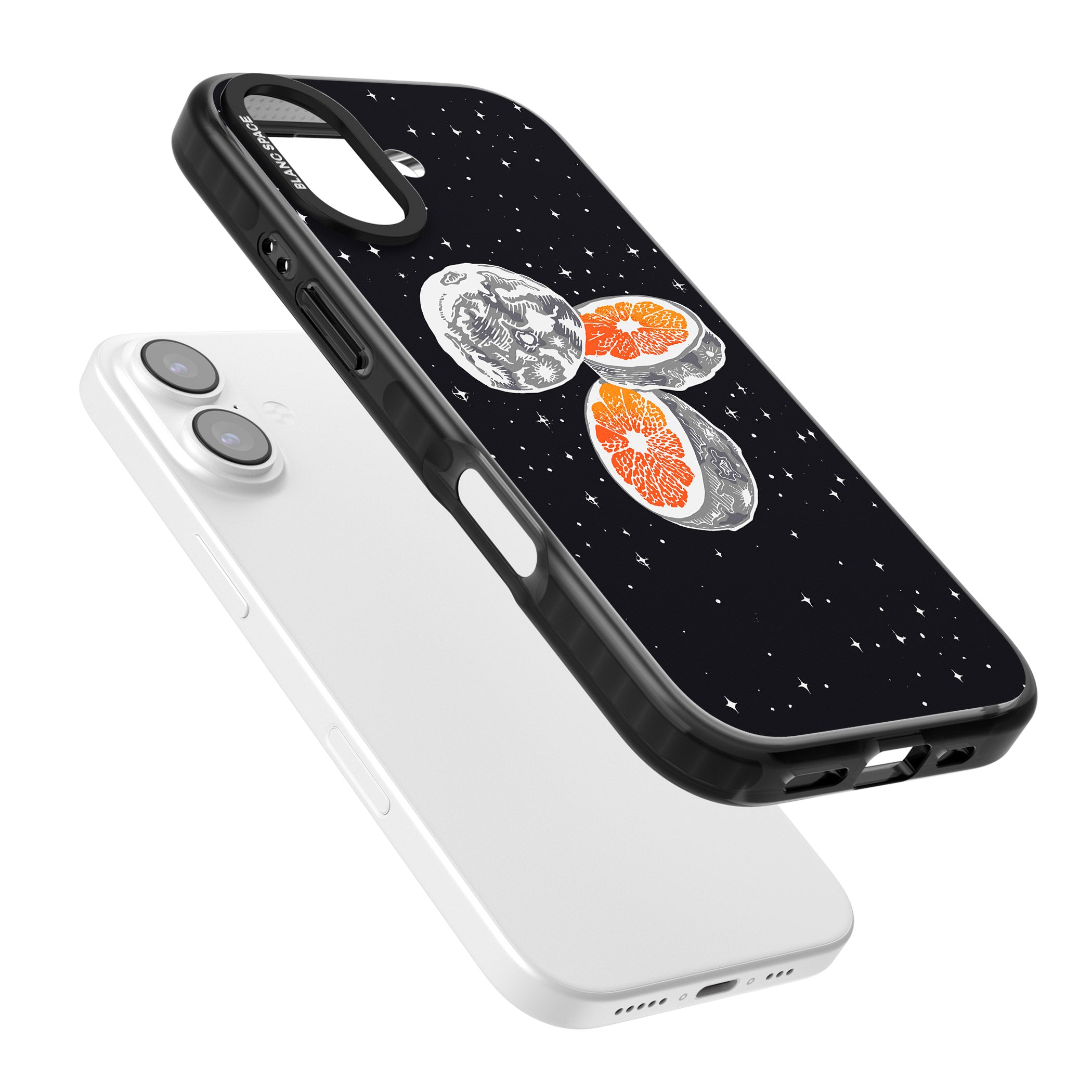 Blood Orange Moon iPhone 17 Impact Black Phone Case Colours